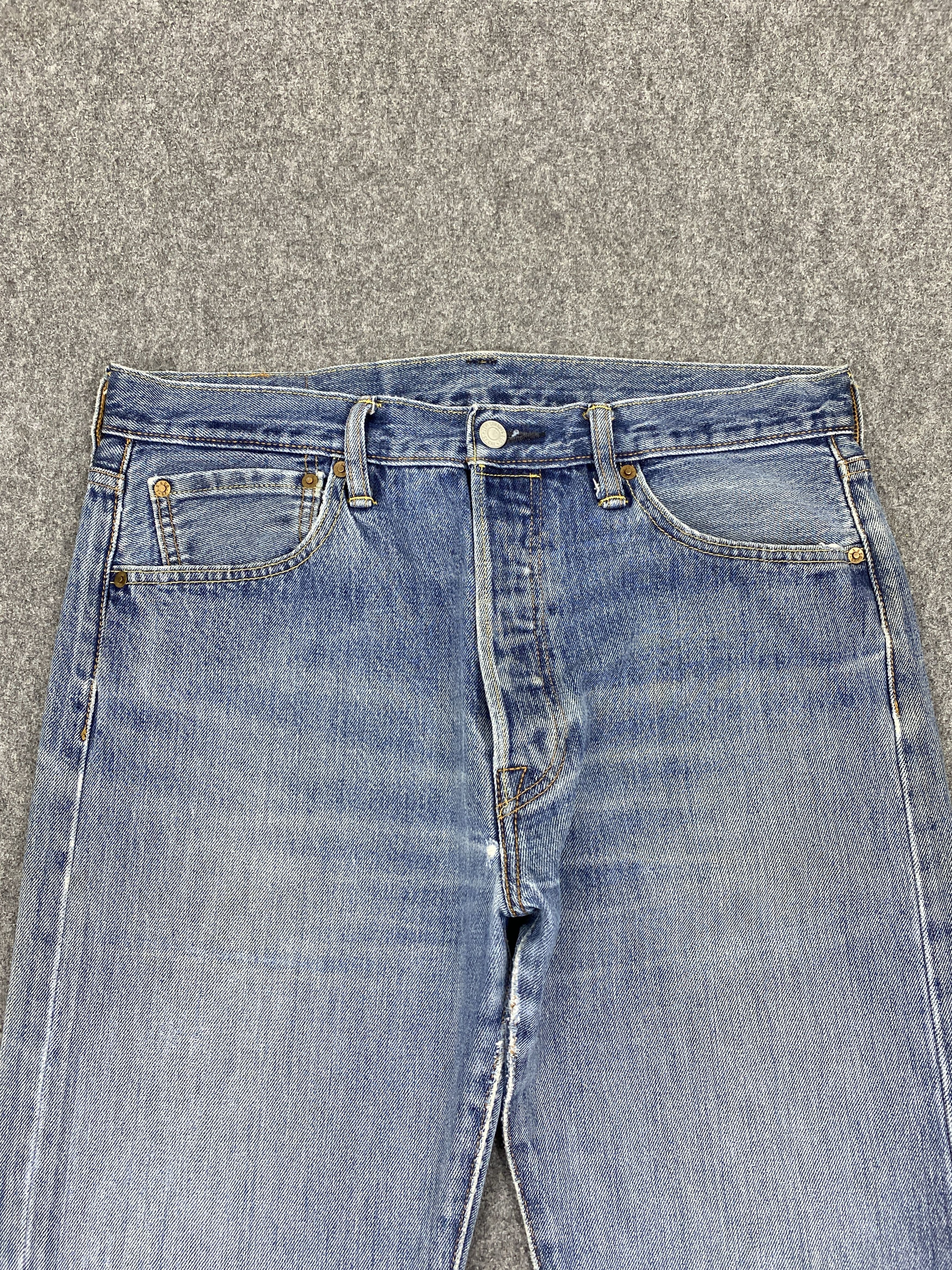 Levi's Vintage Levis 501 Button Fly Jeans DP2705 Size US 34 / EU 50 - 2 Thumbnail