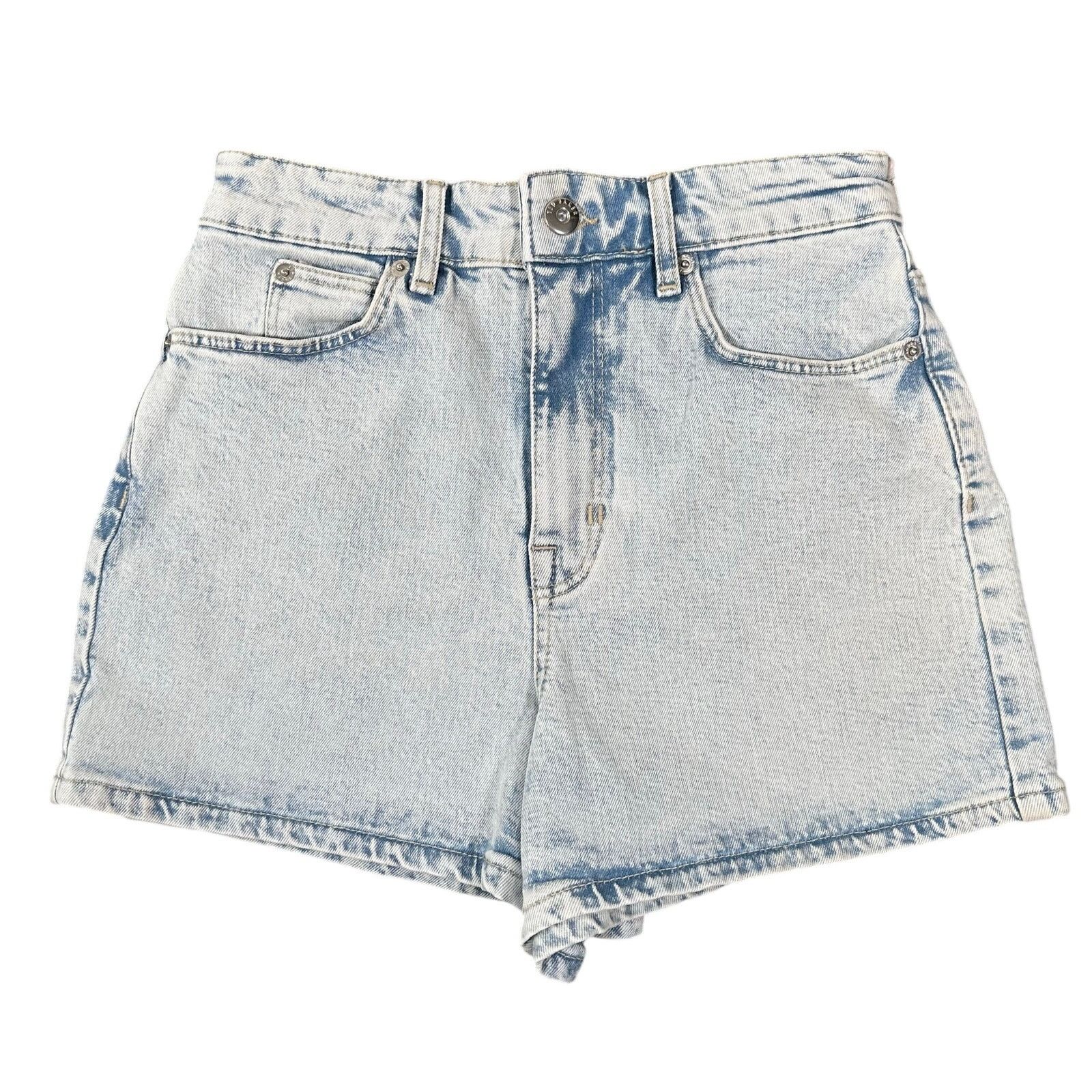 Ted Baker Ted Baker Gianahh High Rise Stretch Denim Shorts Size 25 Size 25" / US 0 / IT 36 - 2 Thumbnail
