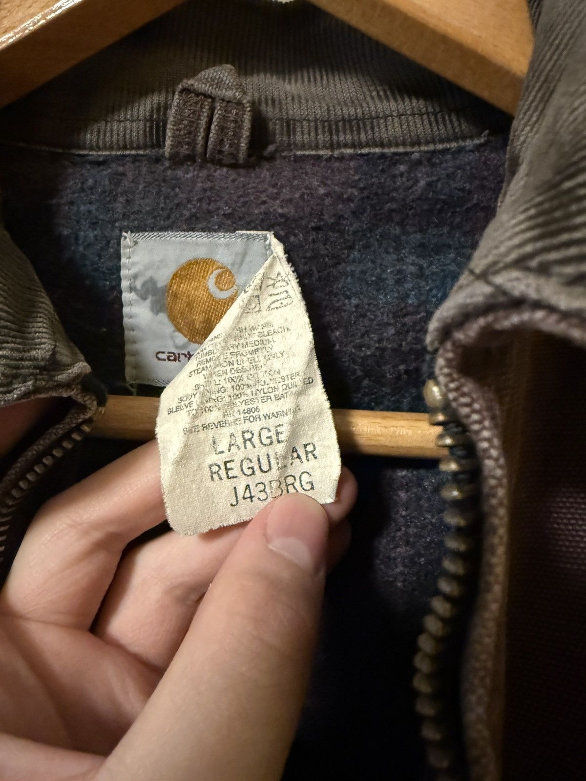 Carhartt Carhartt J43 BRG Large Size US L / EU 52-54 / 3 - 3 Thumbnail