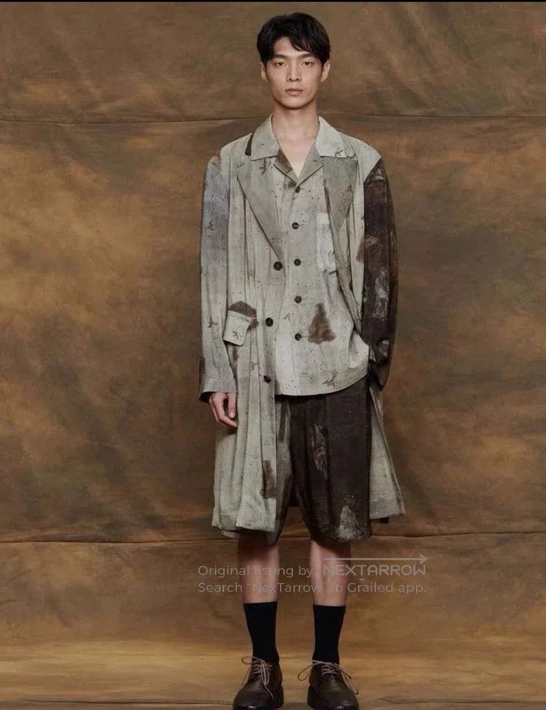 Ziggy Chen ziggy chen 22pf patchwork portrait coat- Size US M / EU 48-50 / 2 - 7 Thumbnail