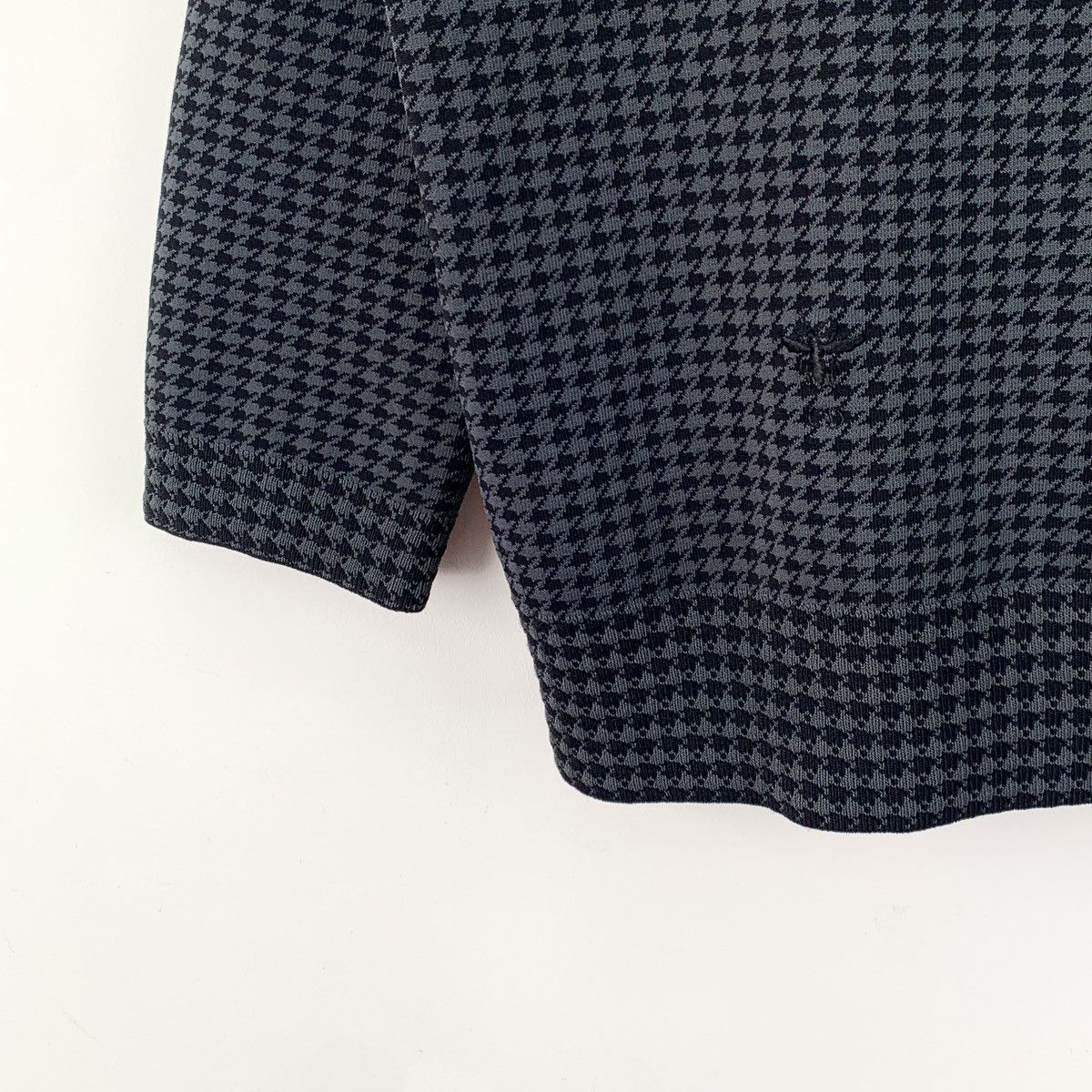 Dior Dior Colorblock Houndstooth Bee Knit Cardigan K26WX Size XS / US 0-2 / IT 36-38 - 4 Thumbnail