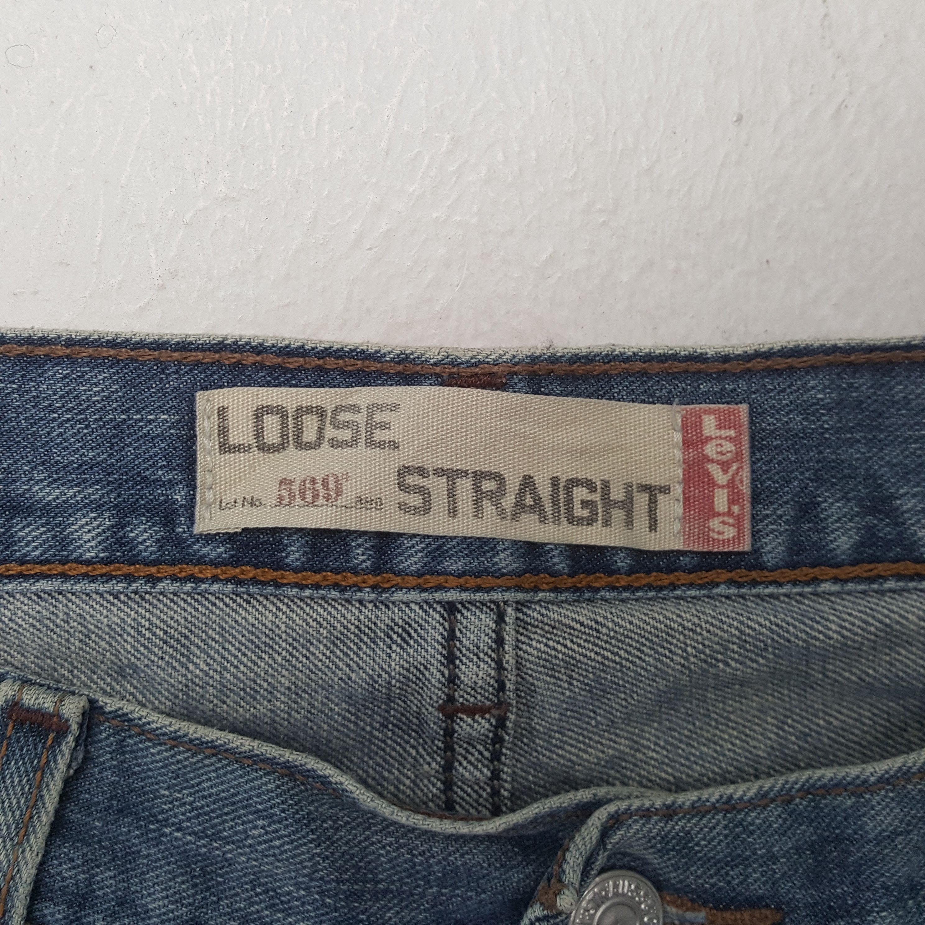 Levi's × Vintage Levi's Streetwear Style Distressed Denim Jeans Size US 33 - 7 Thumbnail