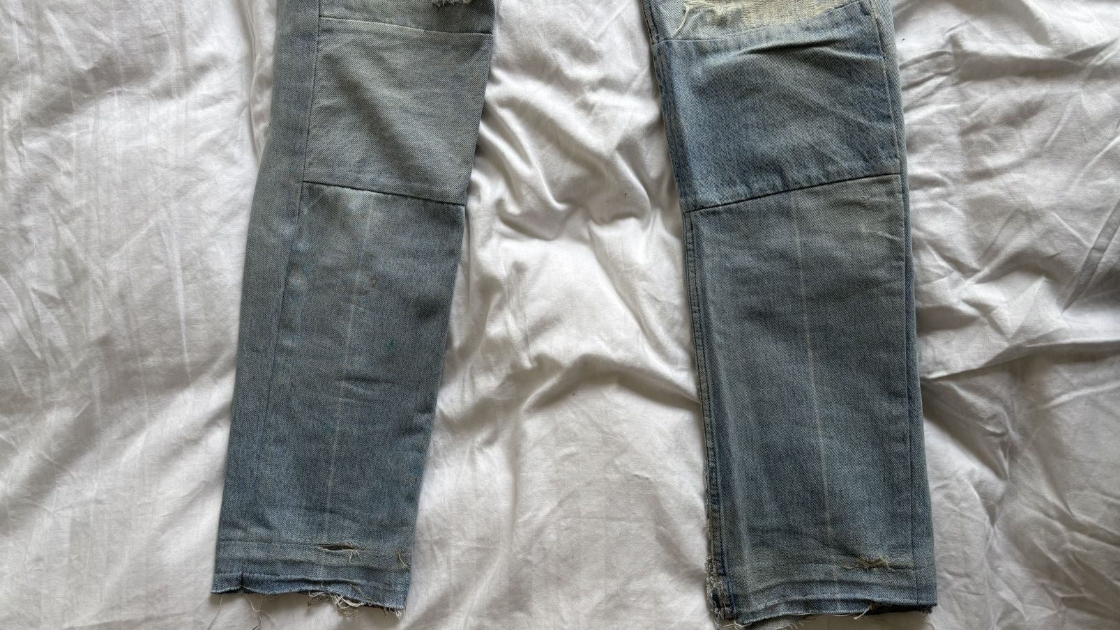 Maison Margiela ⓪ ⑩ GRAIL Maison Martin Margiela artisanal jeans repaired Size US 32 / EU 48 - 15 Thumbnail