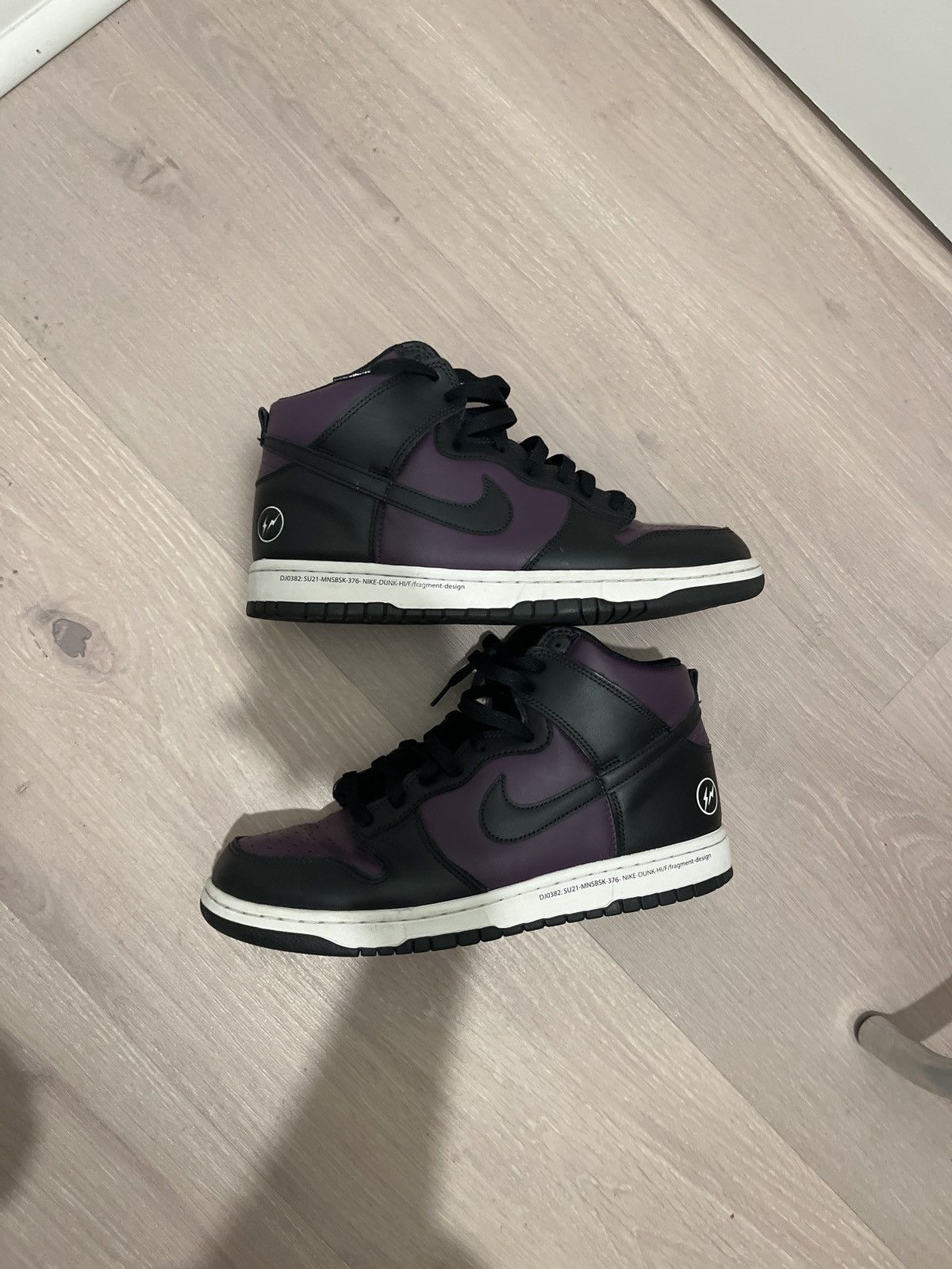 Fragment Design × Nike Nike Dunk High Fragment Beijing 2021 Size US 9.5 / EU 42-43 - 2 Thumbnail