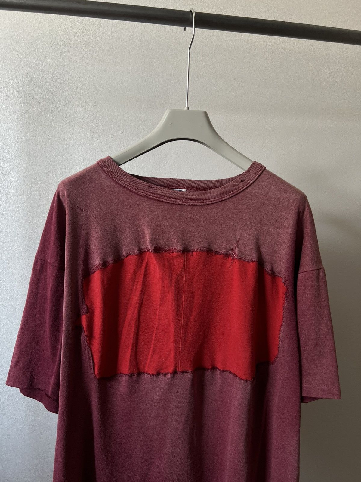Vintage Thrashed Faded 80-90s Tshirt Distressed Grunge Size US XL / EU 56 / 4 - 2 Thumbnail