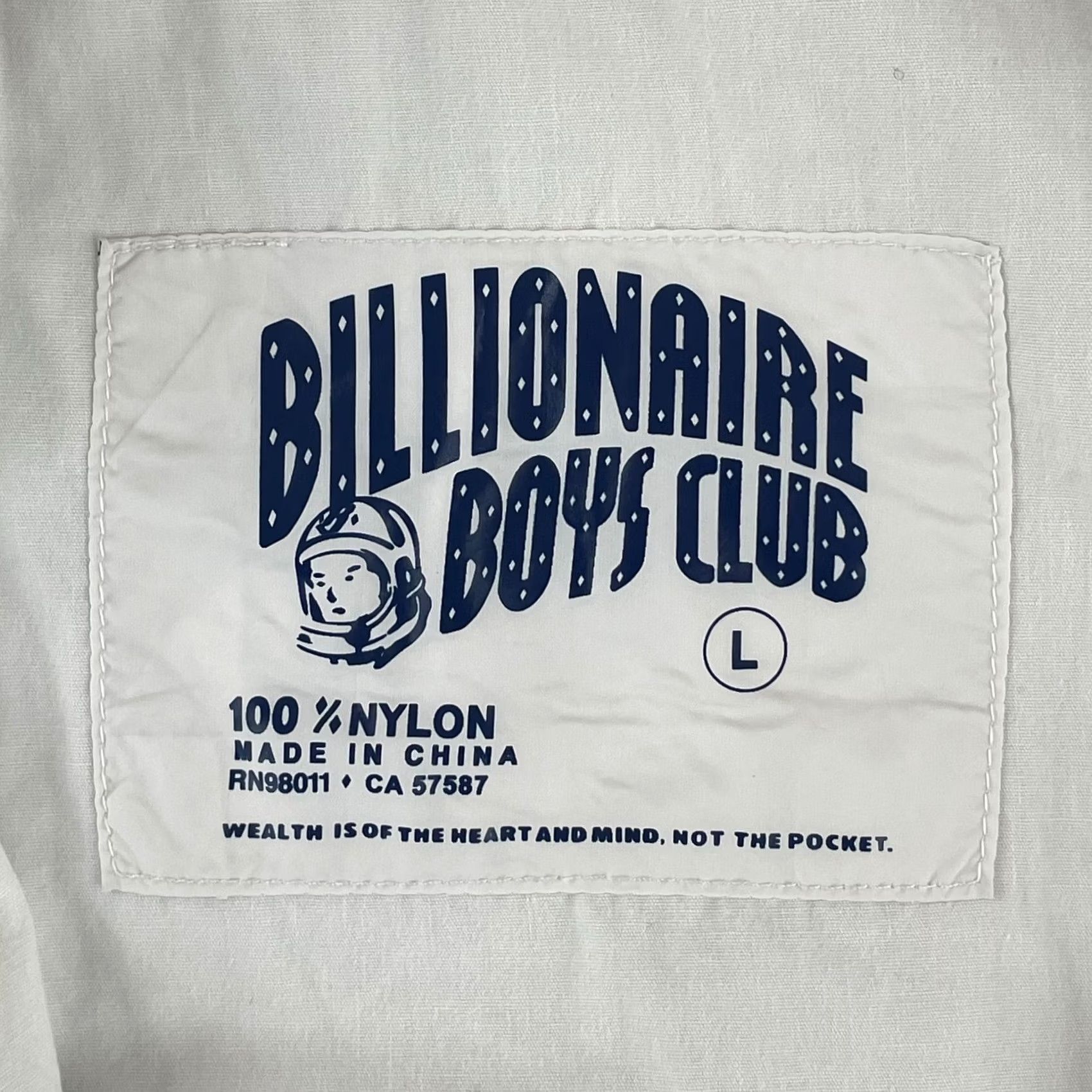 Billionaire Boys Club Billionaire Boys Club Jacket Men Blast L White Pullover Zip Pockets Windbreaker 1/2 Zip All Seasons Athletic Mens Size US L / EU 52-54 / 3 - 2 Thumbnail