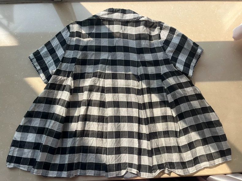Comme des Garcons Comme Des Garcons Black and white checkered gold ingot coll Size M / US 6-8 / IT 42-44 - 2 Thumbnail
