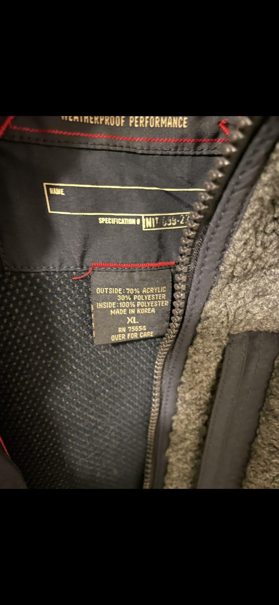 Abercrombie & Fitch Vintage Abercrombie & Fitch A&F 1892 Sherpa Fleece Size US XL / EU 56 / 4 - 4 Thumbnail