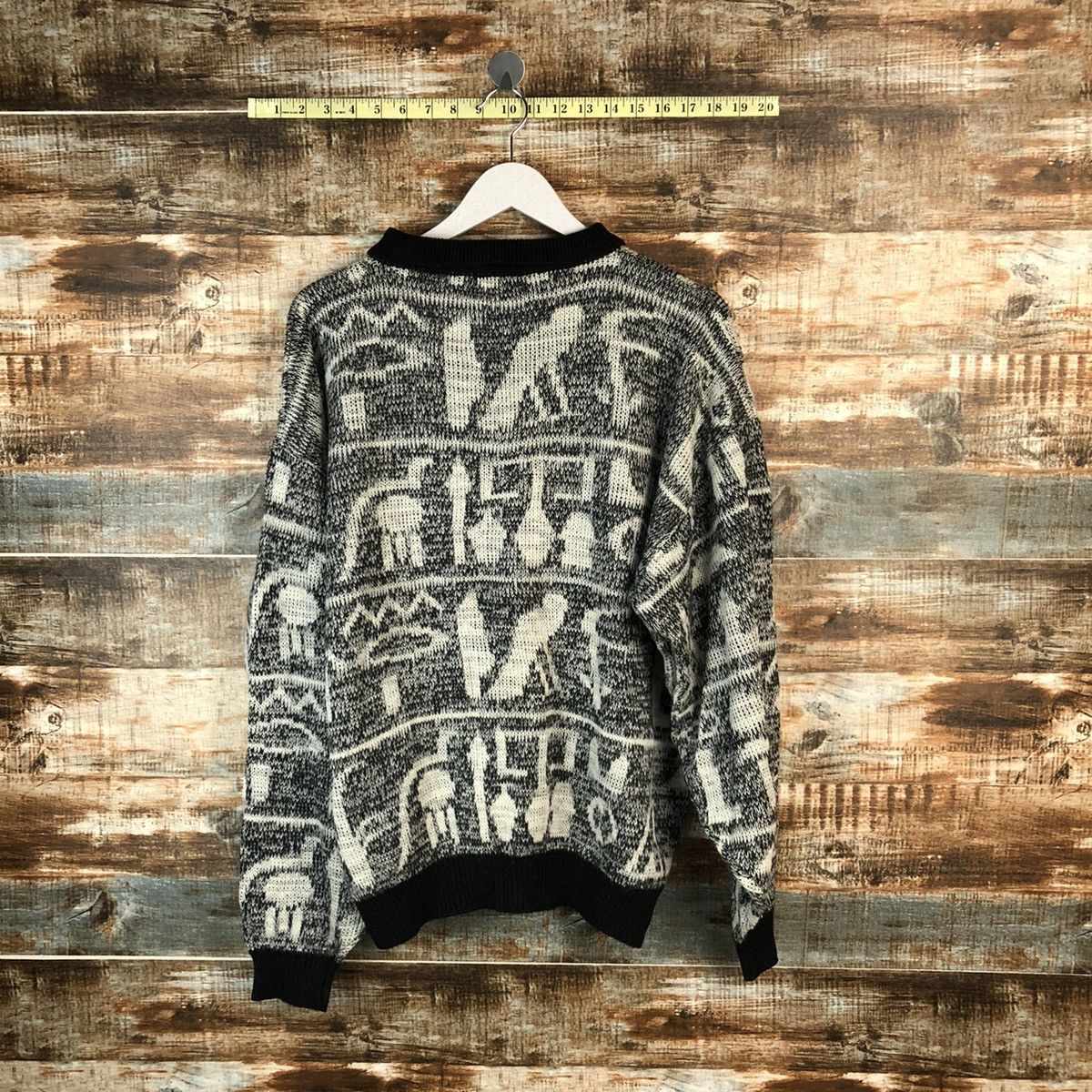 Homespun Knitwear × Japanese Brand La Fiori White Sweatshirt knitwear vintage #A1471 Size US XL / EU 56 / 4 - 12 Thumbnail