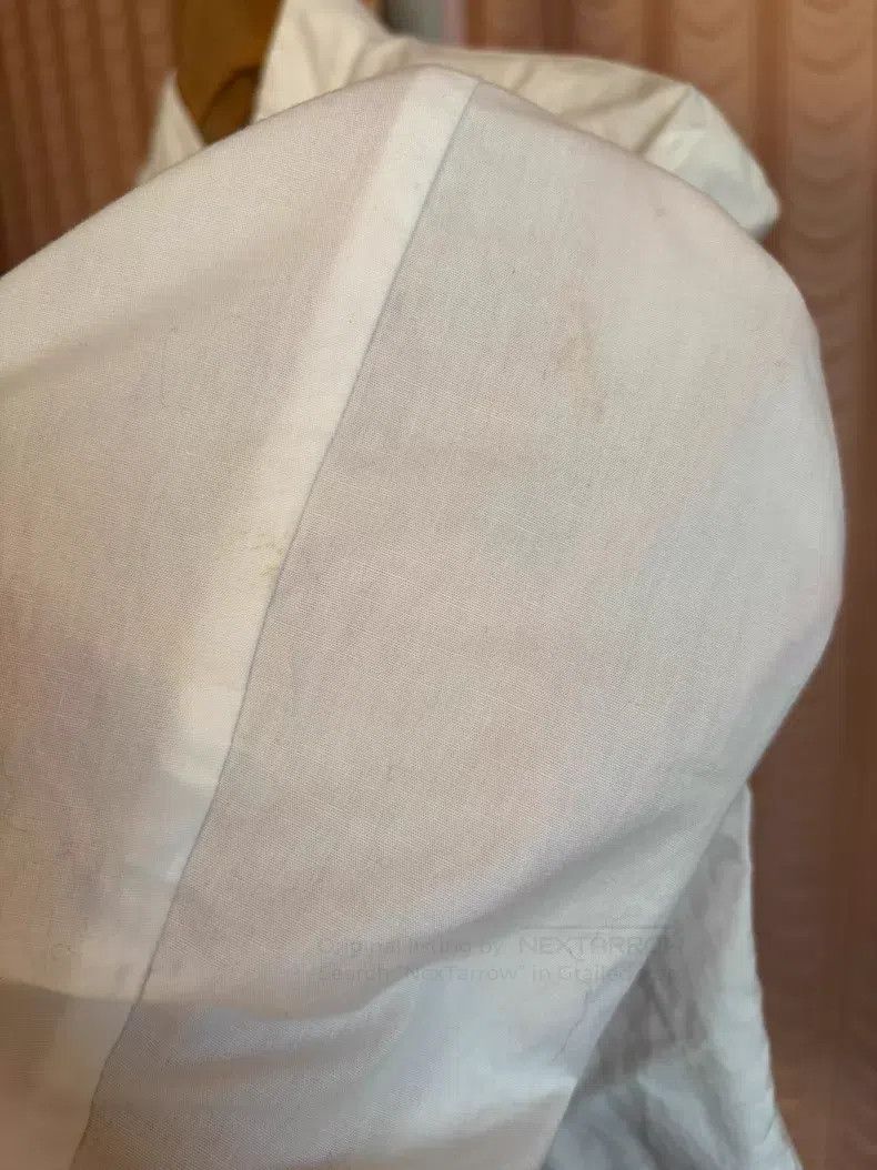 Comme des Garcons Comme Des Garcons Embroidered White Shirt with Chinese Col Size S / US 4 / IT 40 - 9 Thumbnail