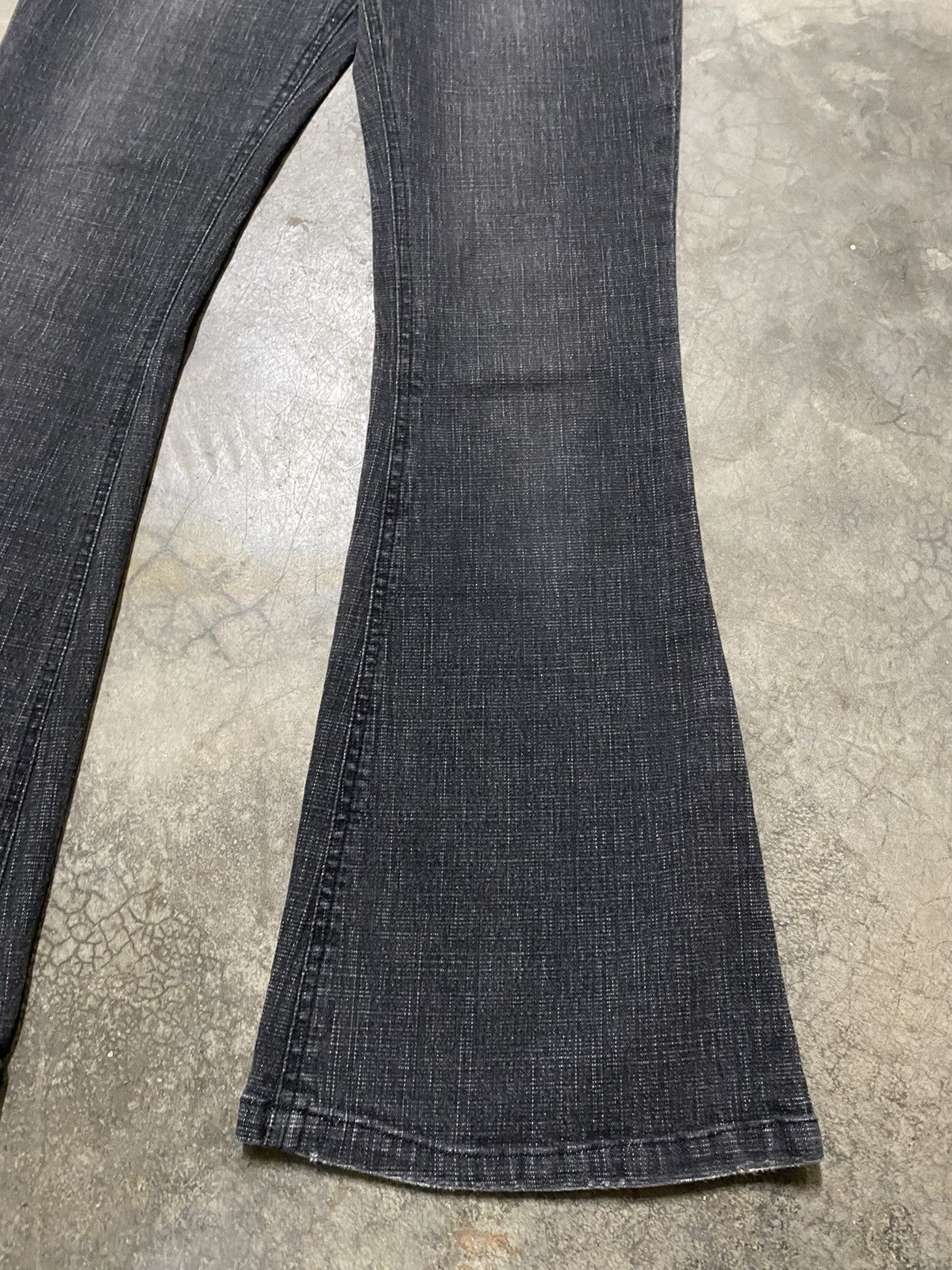 Hysteric Glamour × If Six Was Nine × Le Grande Bleu (L.G.B.) Flare Jeans Japanese Penty’s Stretch Denim p91 Size 27" / US 4 / IT 40 - 3 Thumbnail