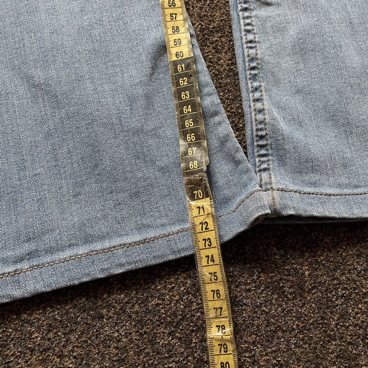 Vintage Vintage Y2K 90s Baggy Wide Leg Flared Jeans Grunge Washed 34 Size 34" / US 12 / IT 48 - 7 Thumbnail
