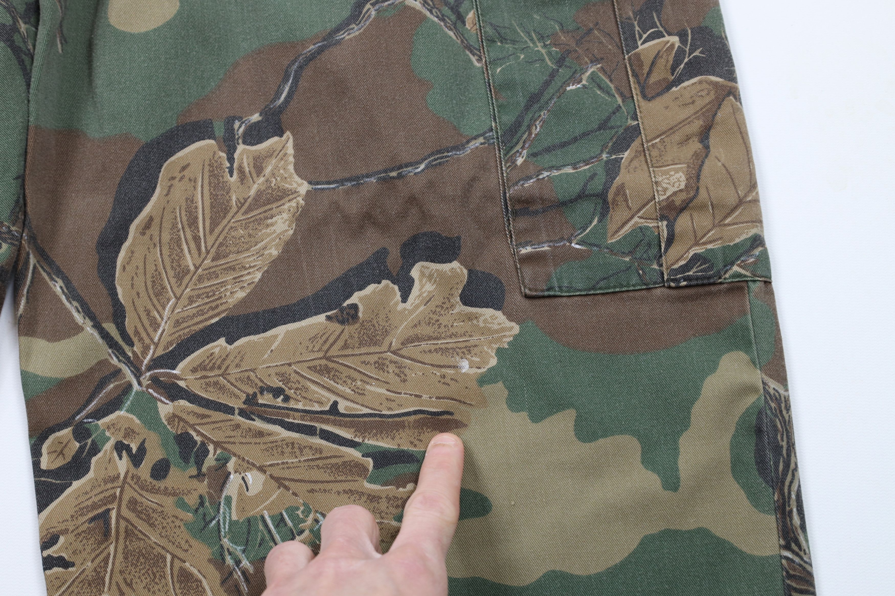 Vintage Vintage 90s Streetwear Camouflage Wide Leg Cargo Pants Size US 38 / EU 54 - 13 Thumbnail