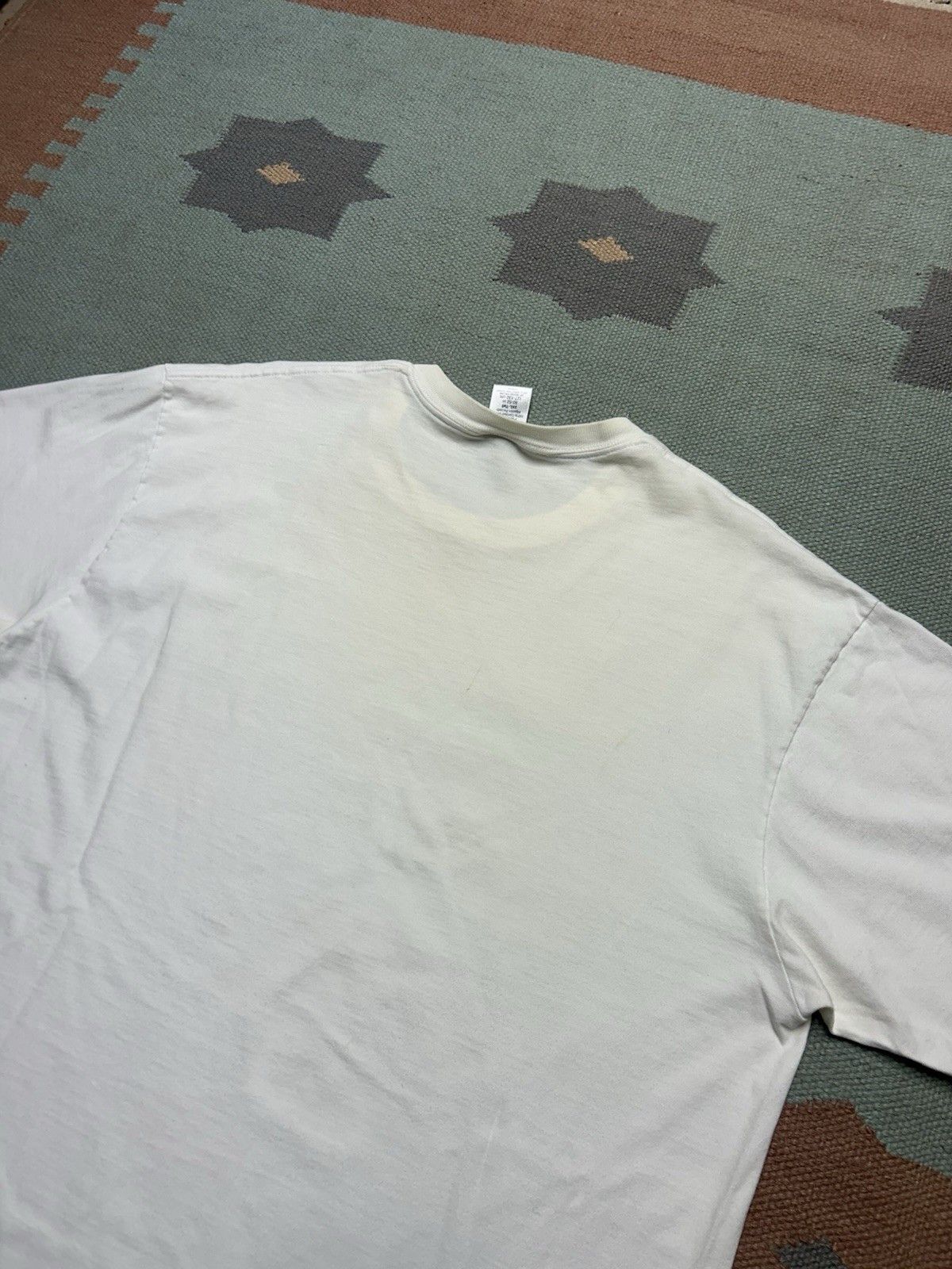 Vintage blank white t shirt Stafford soft cotton single stitch XL T Size US XL / EU 56 / 4 - 9 Thumbnail