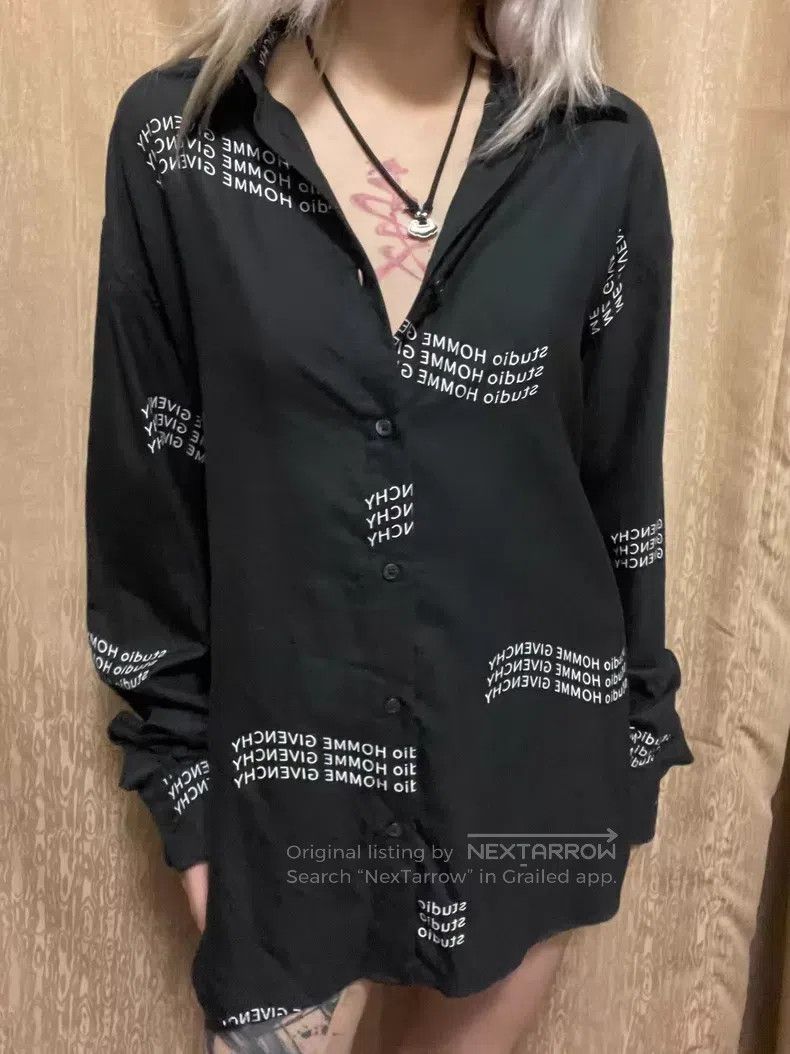 Givenchy Givenchy Barrage printed shirt Size US L / EU 52-54 / 3 - 5 Thumbnail