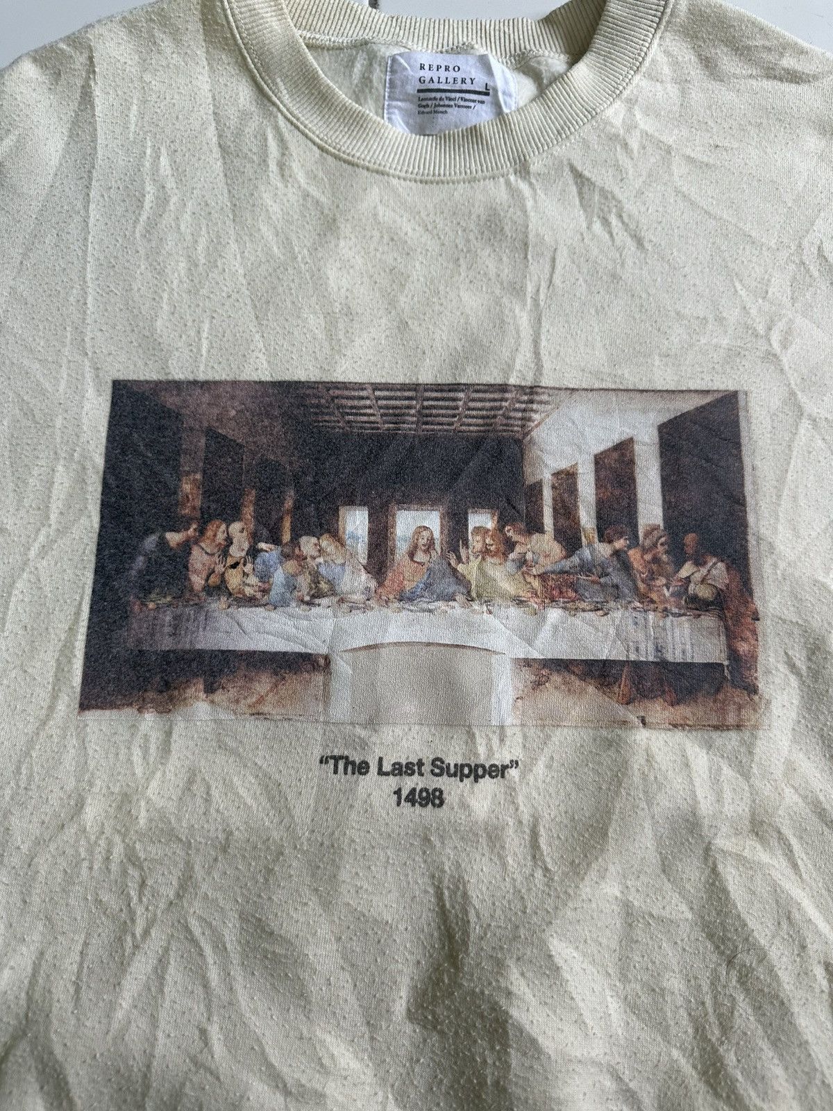 Other Vinatge The Last supper Leonardo da vinci sweatshirt Size L / US 10 / IT 46 - 4 Thumbnail