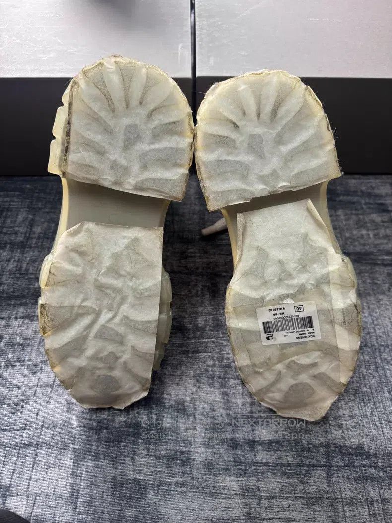 Rick Owens Rick Owens Thick Shoelaces Transparent Octopus Sole Milita Size US 7 / EU 40 - 7 Thumbnail