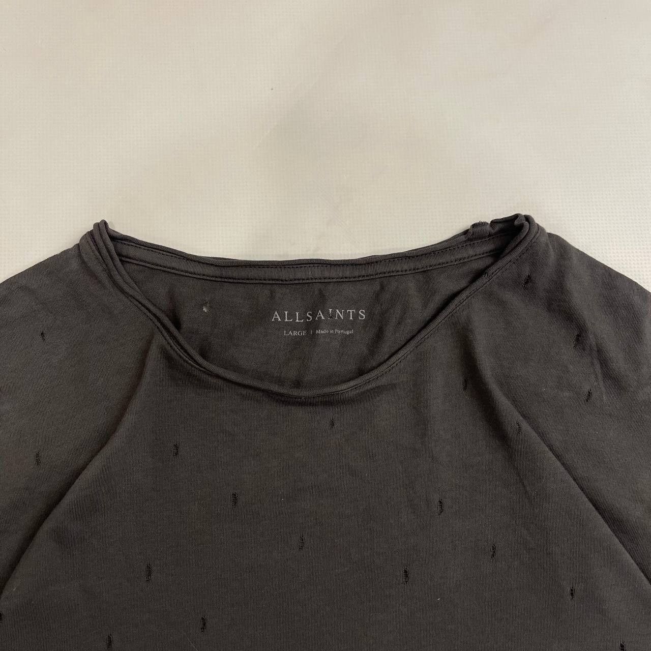 Allsaints distressed allsaints tshirt hole size L\ Size US L / EU 52-54 / 3 - 5 Thumbnail