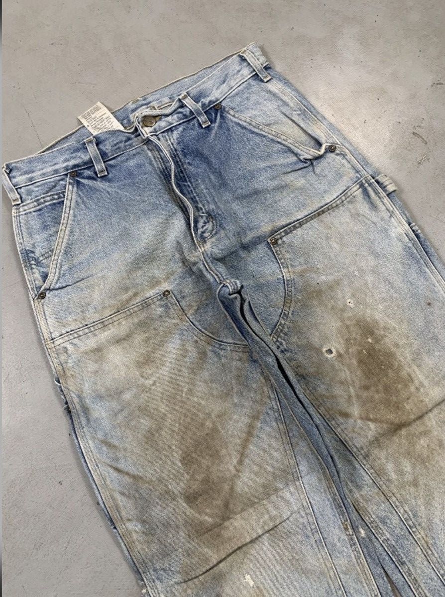 Carhartt Vintage carhartt b136 dst double knee denim Size US 32 / EU 48 - 7 Thumbnail