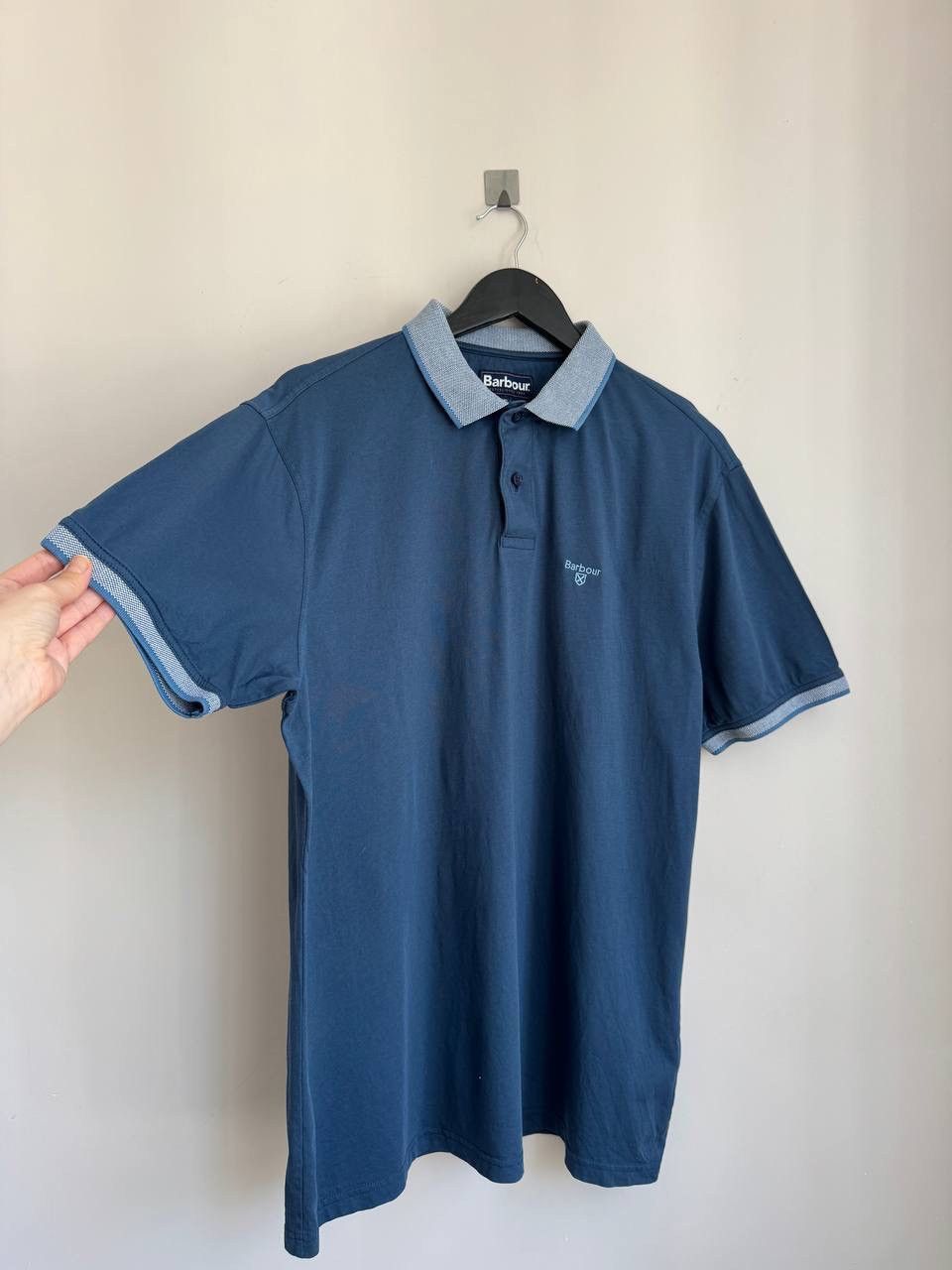 Barbour Barbour men's polo shirt blue size XL Size US XL / EU 56 / 4 - 2 Thumbnail