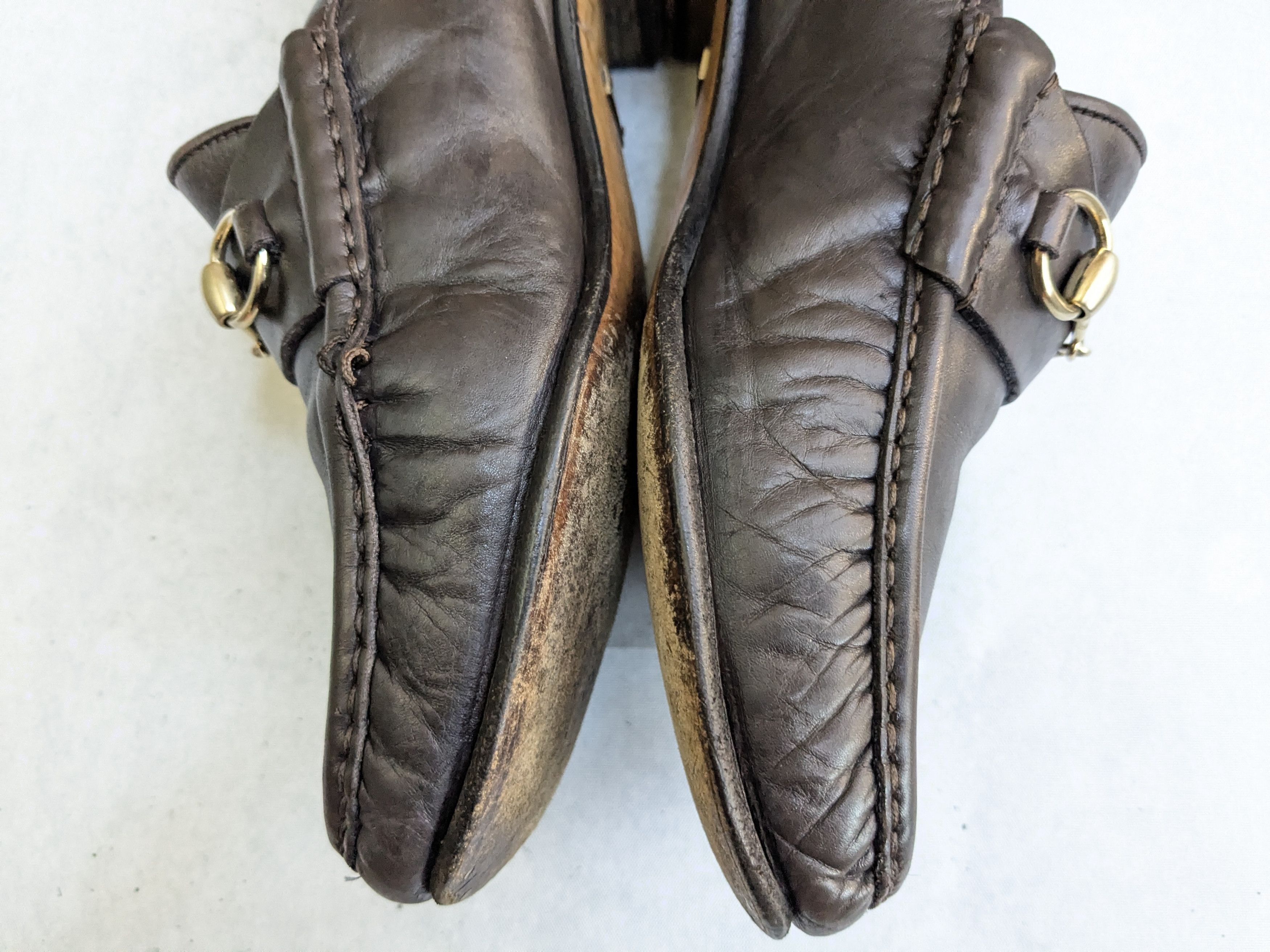 Gucci Gucci Horsebit Loafers Brown 10 Leather Size US 10 / EU 43 - 9 Thumbnail