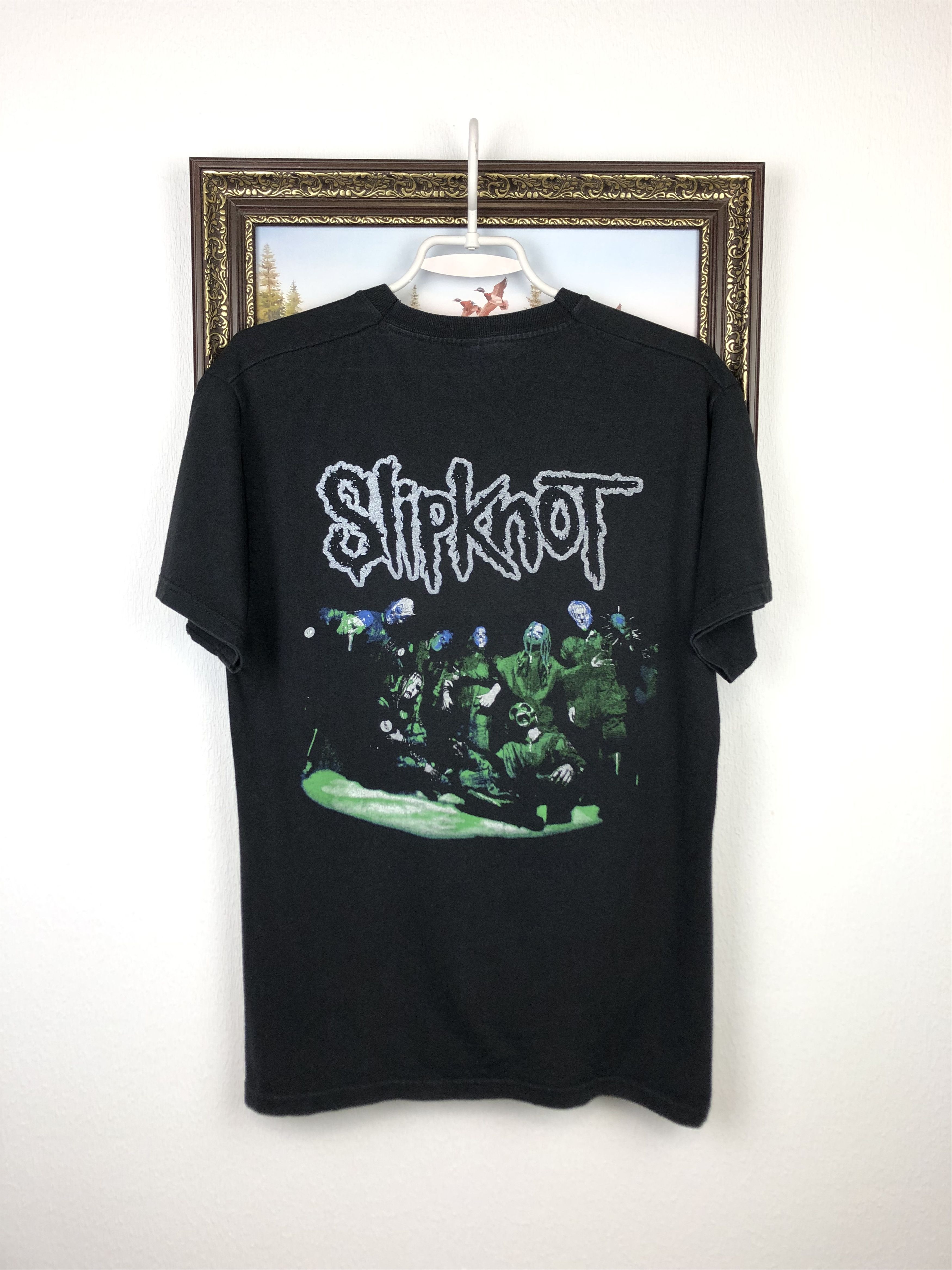 Band Tees Vintage Slipknot Band Rock Tee Over Print Iowa Shirt Black Size US S / EU 44-46 / 1 - 7 Thumbnail