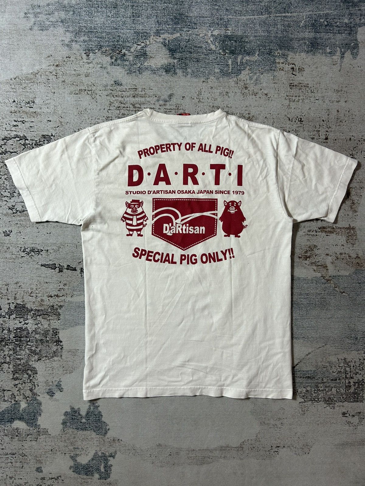 Japanese Brand × Studio D'Artisan × Vintage Vintage Studio D'artisan Special Pig T shirt Size US L / EU 52-54 / 3 - 2 Thumbnail