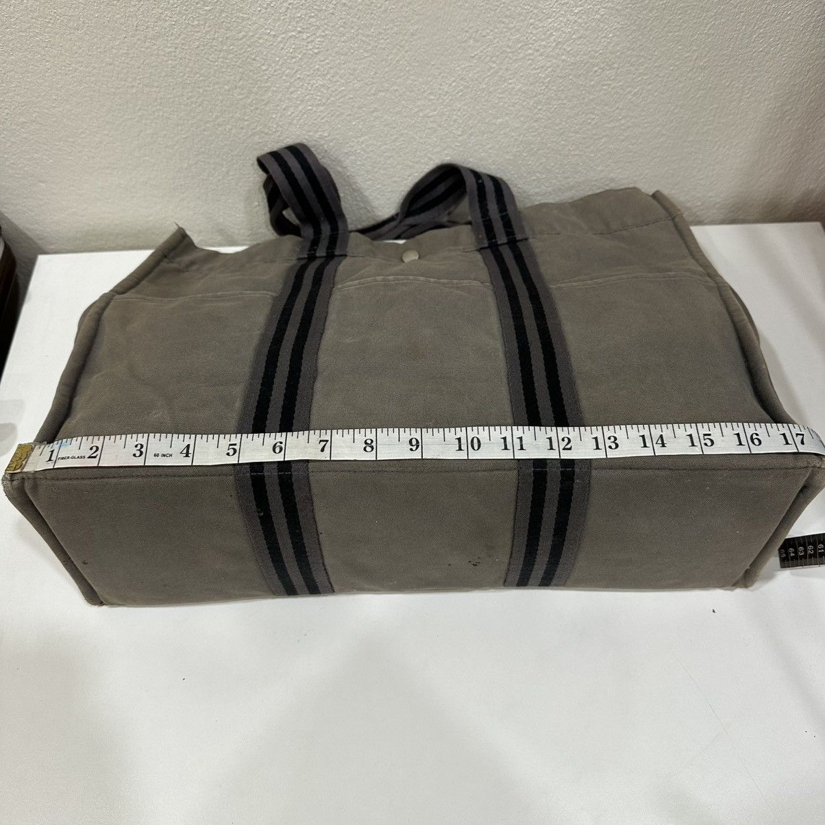 Hermes ‼️LASTDROP‼️ HERMES FOURRE TOUT GM CANVAS TOTE BAG Size ONE SIZE - 6 Thumbnail