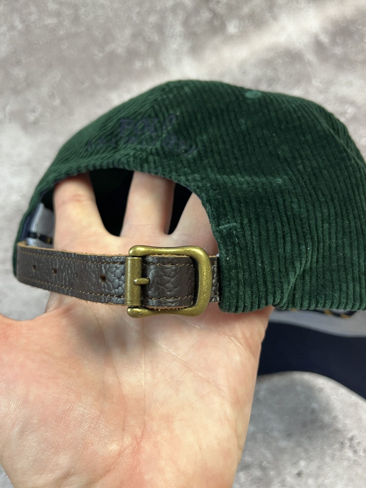 Polo Ralph Lauren Corduroy Baseball Cap Size ONE SIZE - 8 Thumbnail
