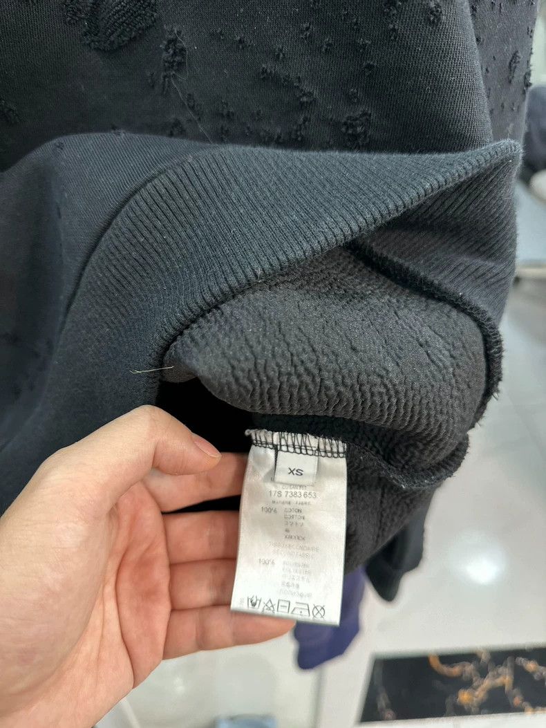 Givenchy Givenchy gvc Authentic Second Hand Ripped Hoodie Size US XS / EU 42 / 0 - 8 Thumbnail