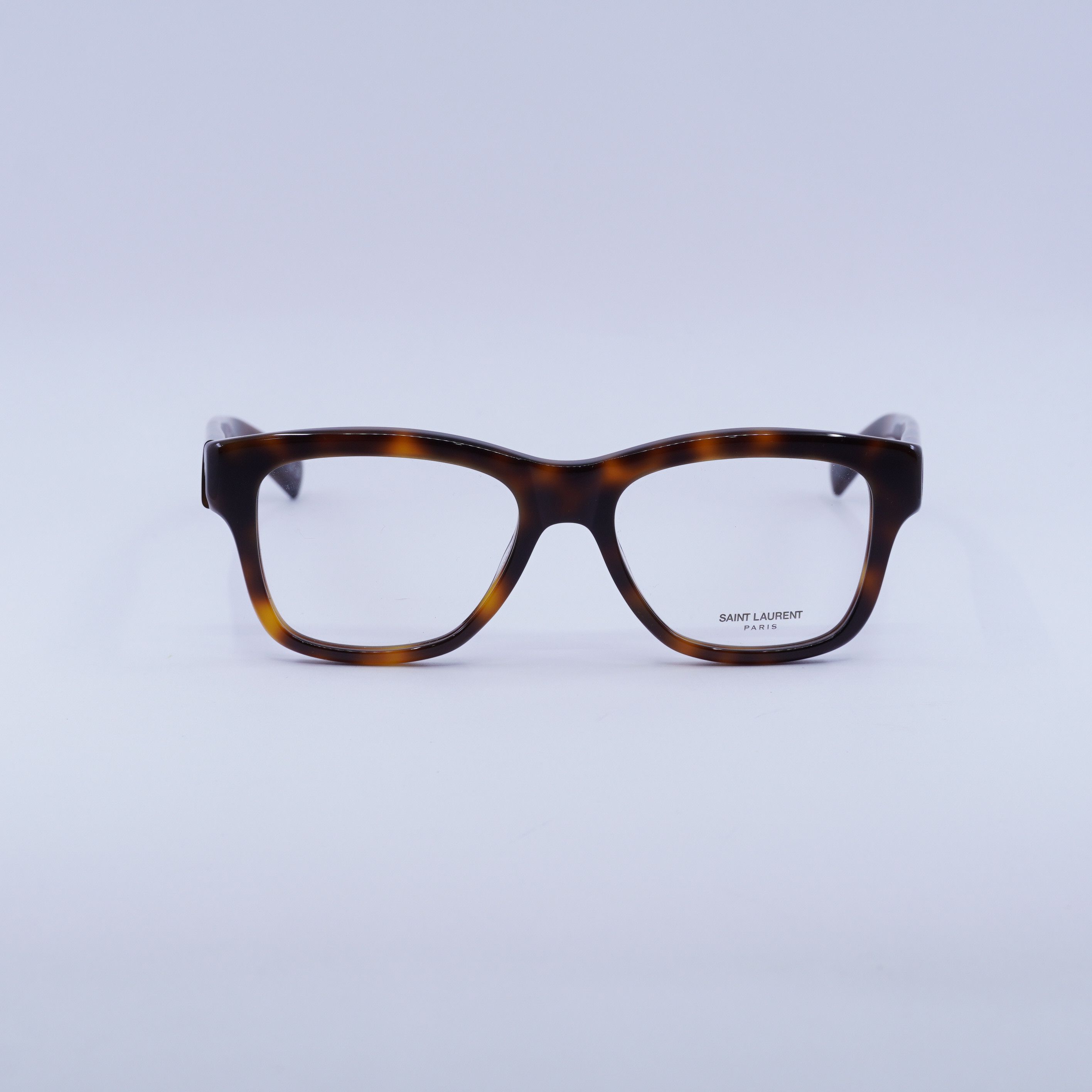 Saint Laurent Paris Saint Laurent SL677 003 Eyeglasses Havana 54mm Square Frame Size ONE SIZE - 6 Thumbnail