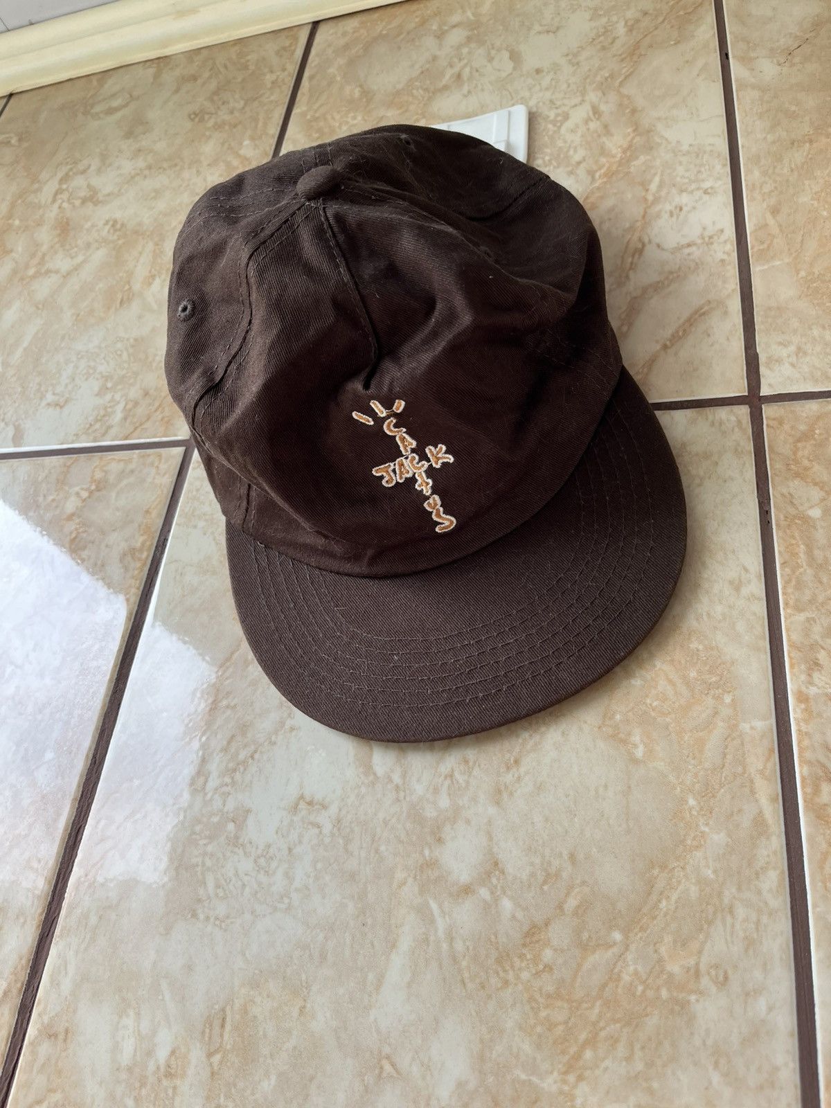 Travis Scott Cactus Jack brown cap Size ONE SIZE - 1 Thumbnail