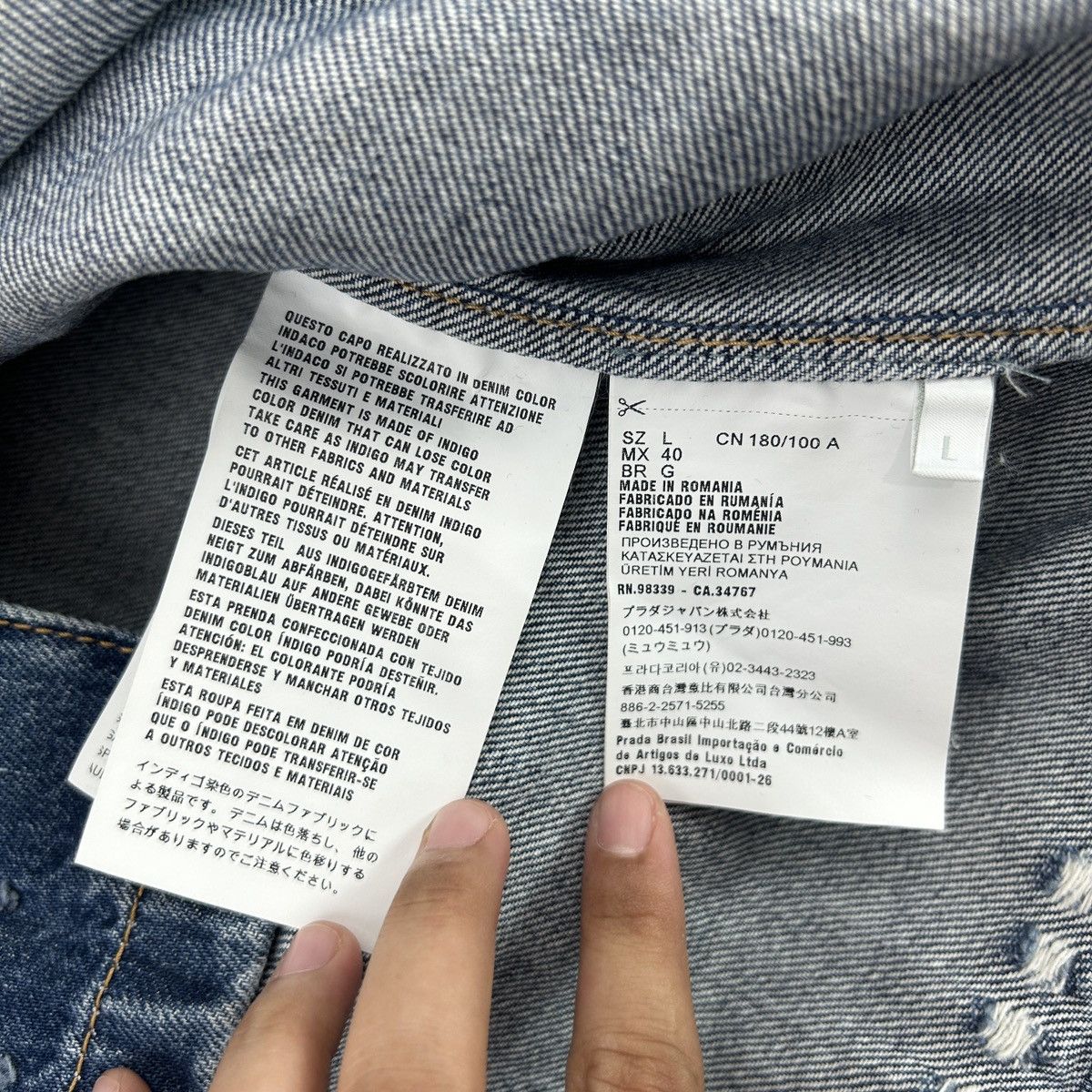 Prada Prada denim shirt Size US L / EU 52-54 / 3 - 10 Thumbnail