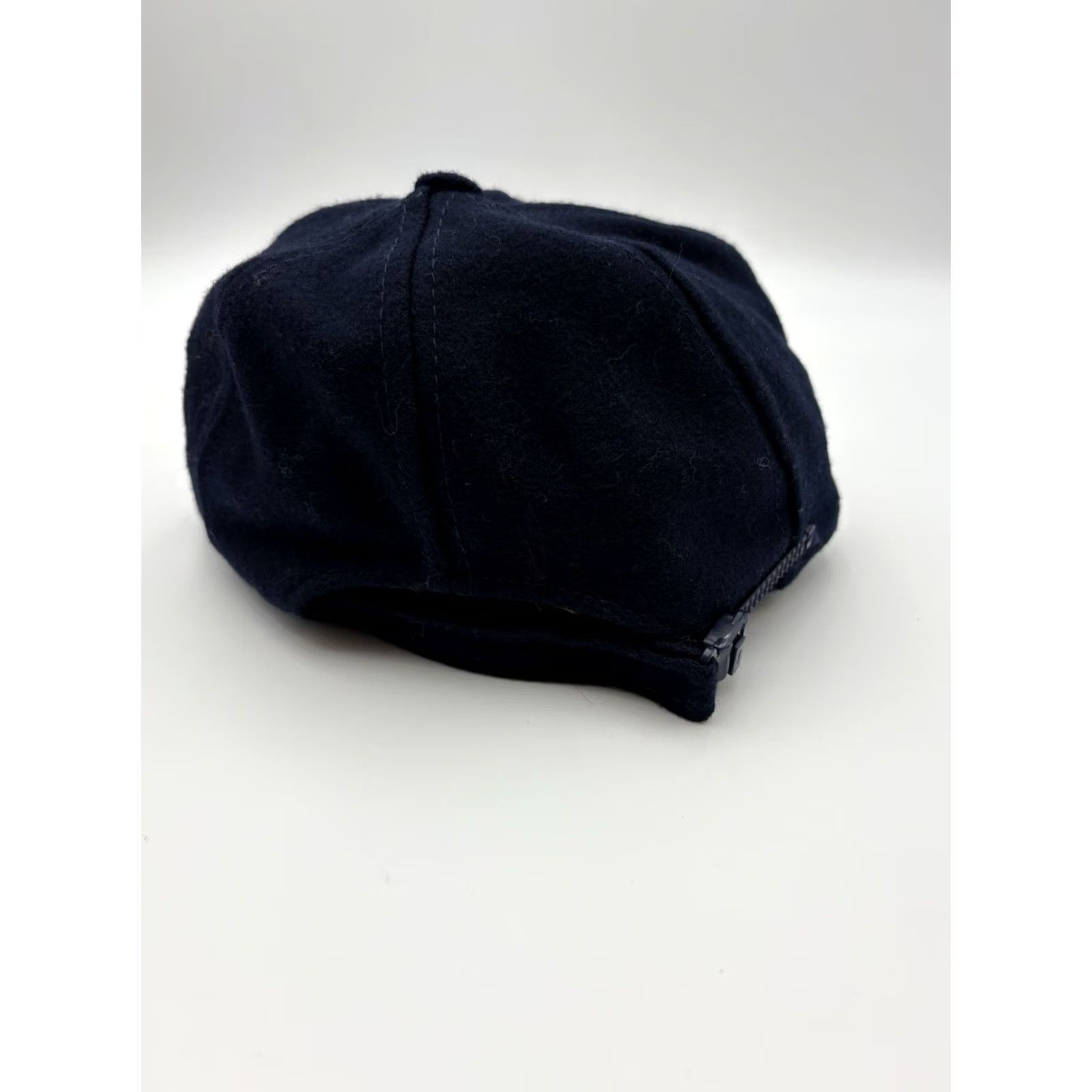 Vintage VINTAGE AD Cap Navy Blue Wool Mariner's Cap M/S Vesteralen Coastal Norway Passenger Ship Adjustable Hat Men One Size Nautical 80s Marine Hats Size ONE SIZE - 3 Thumbnail