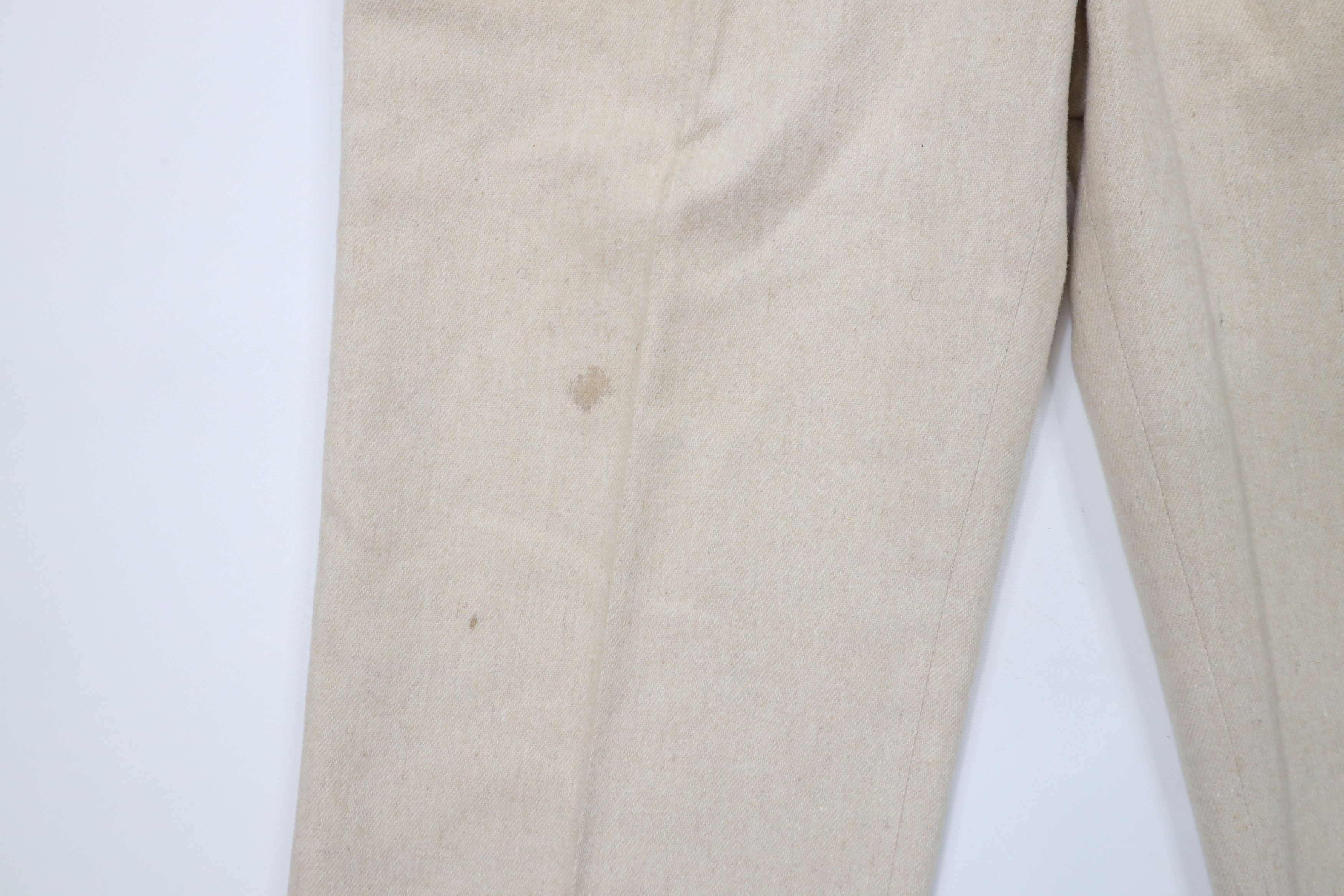 Vintage Vintage 90s Streetwear Heavy Wool Pleated Chino Pants Size US 36 / EU 52 - 7 Thumbnail