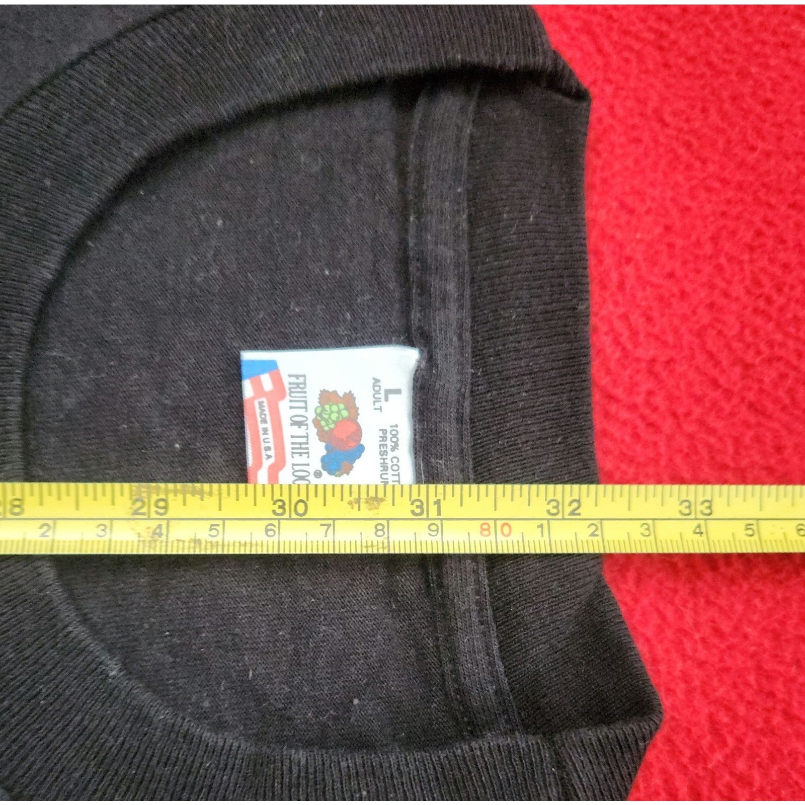 Fruit Of The Loom Authentic "Grateful-Davidson" Motor Cycles Vintage Shirt LRG Size US L / EU 52-54 / 3 - 9 Thumbnail