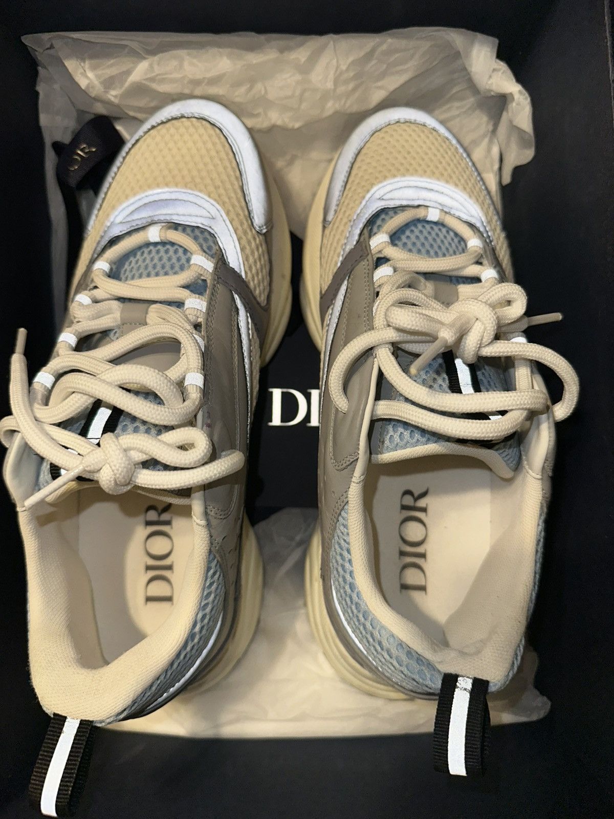 Dior Dior B22 white blue Size US 8 / EU 41 - 6 Thumbnail