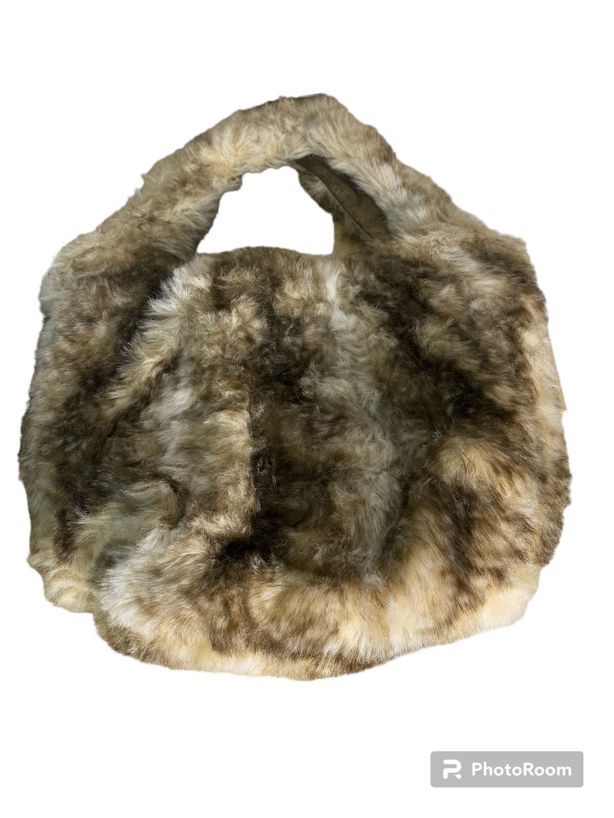 Issey Miyake × Tsumori Chisato Vintage TSUMORI CHISATO FUR RABBIT CARRY BAG Size ONE SIZE - 1 Thumbnail