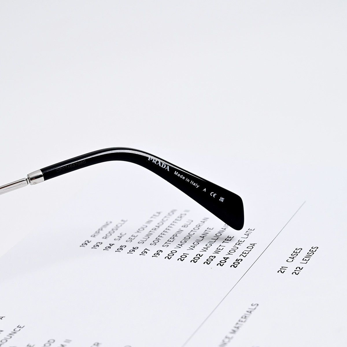 Prada PRADA 0PR A53V GLASSES Size ONE SIZE - 6 Thumbnail