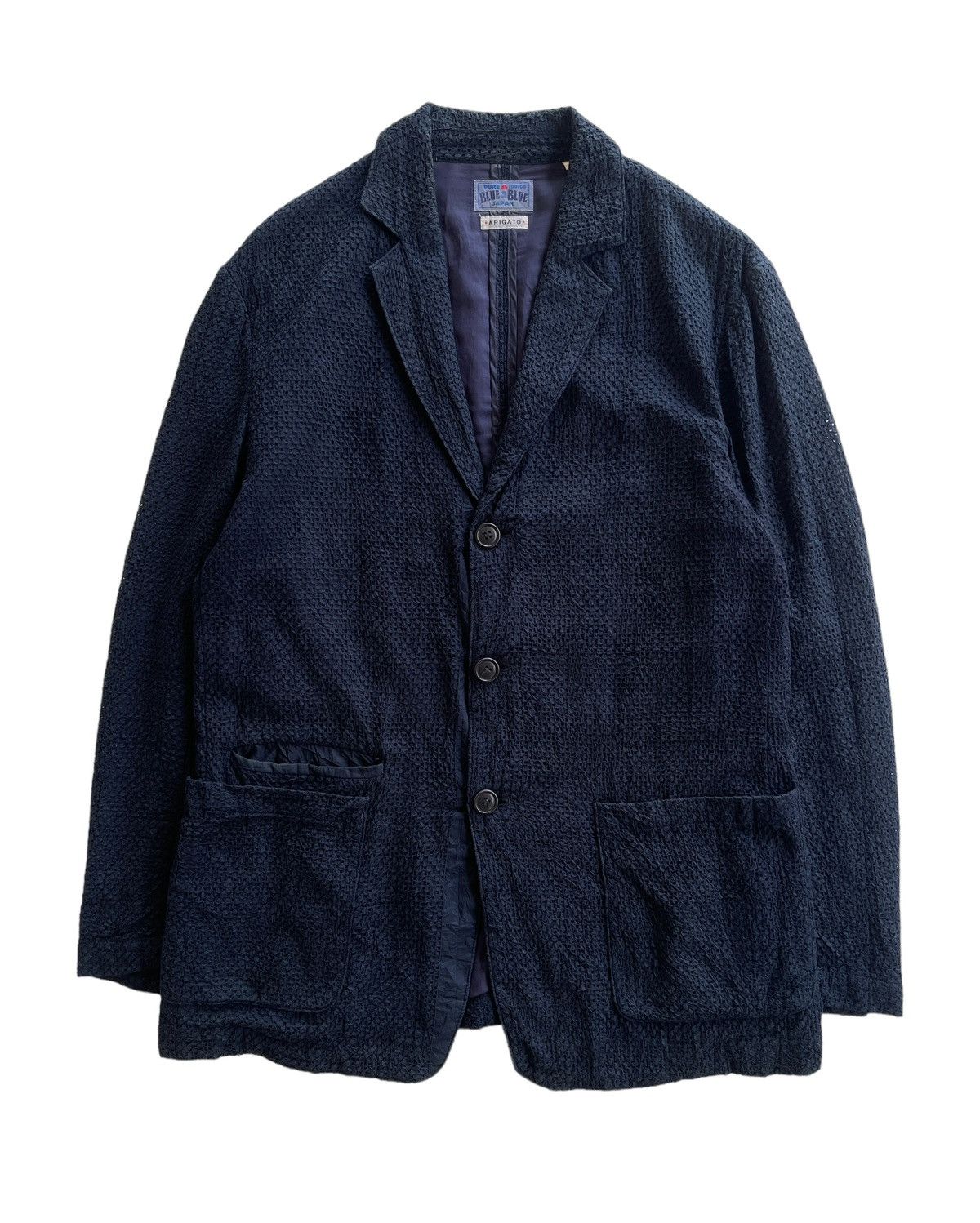 Blue Blue Japan Blue Blue Arigato Pure Indigo Japan Jacket Size US M / EU 48-50 / 2 - 2 Thumbnail