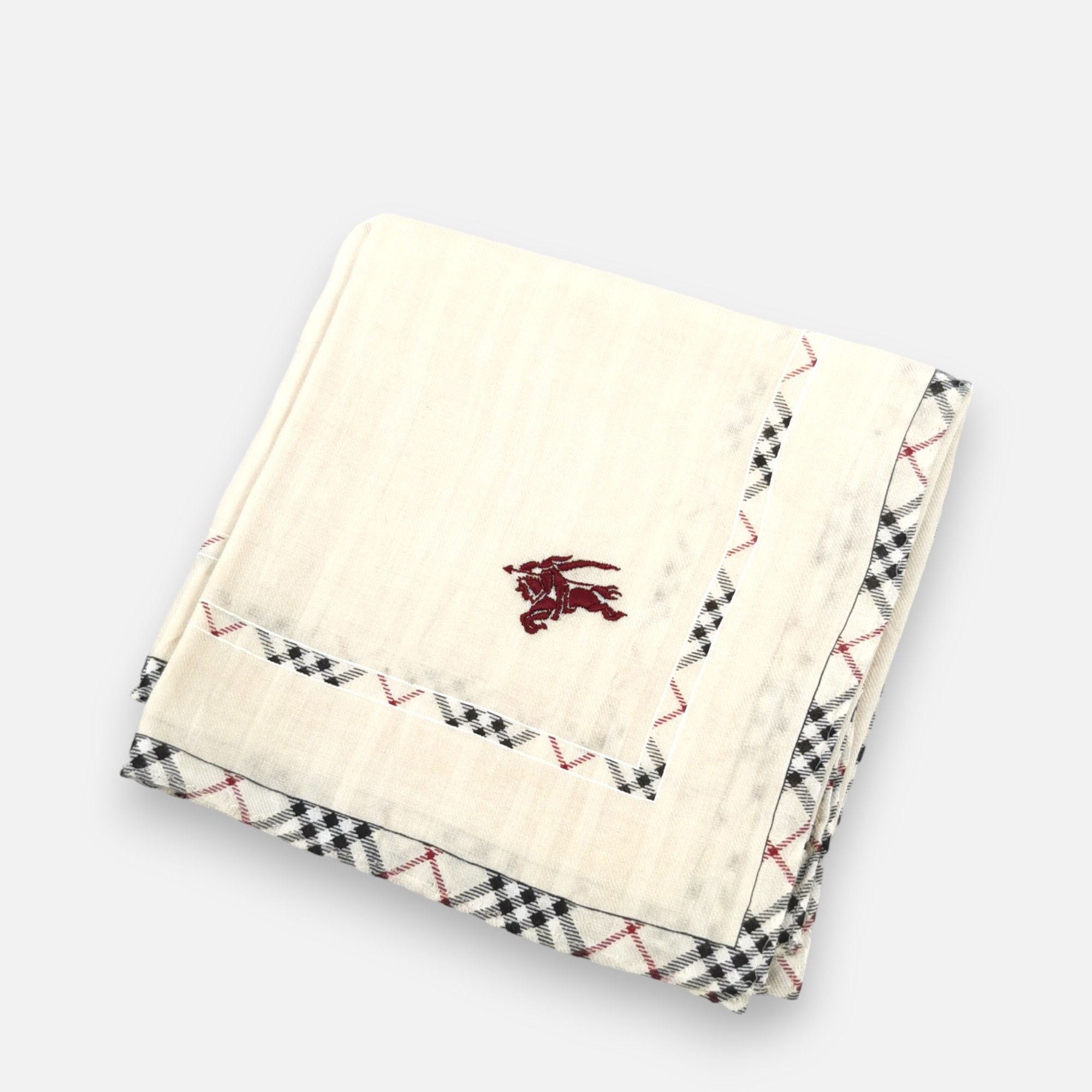 Burberry × Vintage Vintage Burberry Handkerchief Pocket Square Bandana Size ONE SIZE - 4 Thumbnail