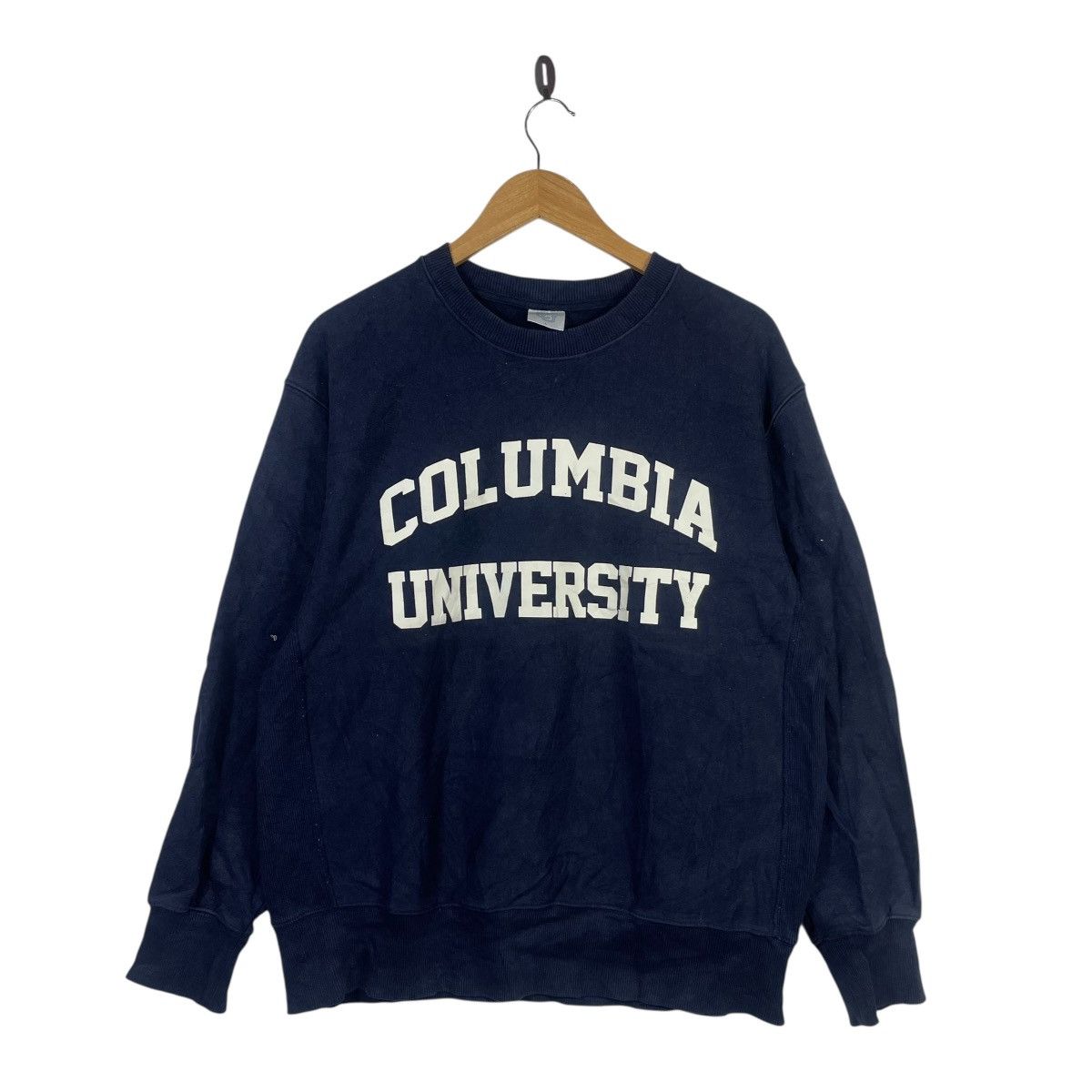 Columbia Columbia University Crewneck Sweatshirt Navy Ivy League Size US L / EU 52-54 / 3 - 1 Thumbnail