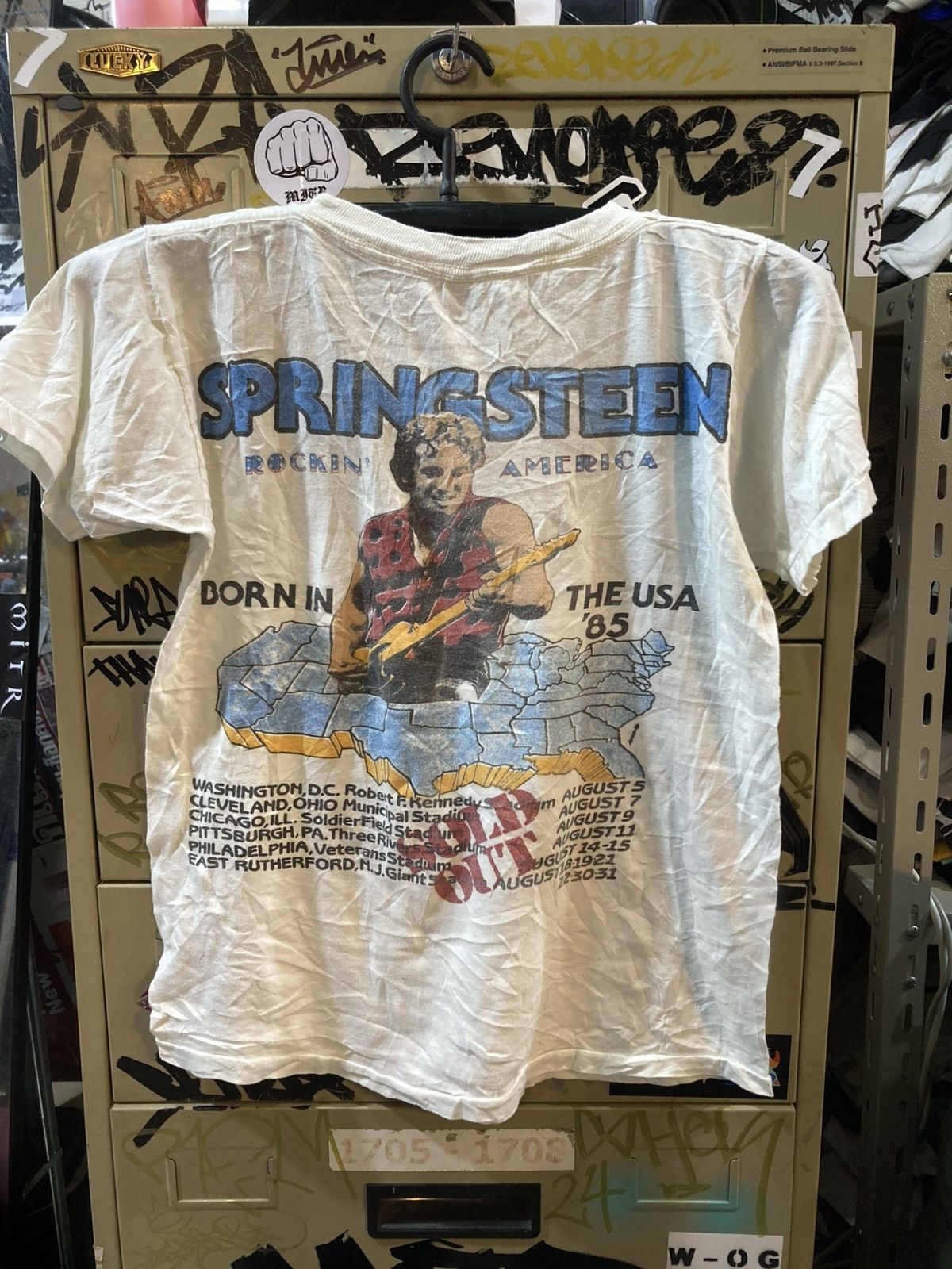 Band Tees Bruce Springsteen vintage tee 1984’s Size US M / EU 48-50 / 2 - 5 Thumbnail