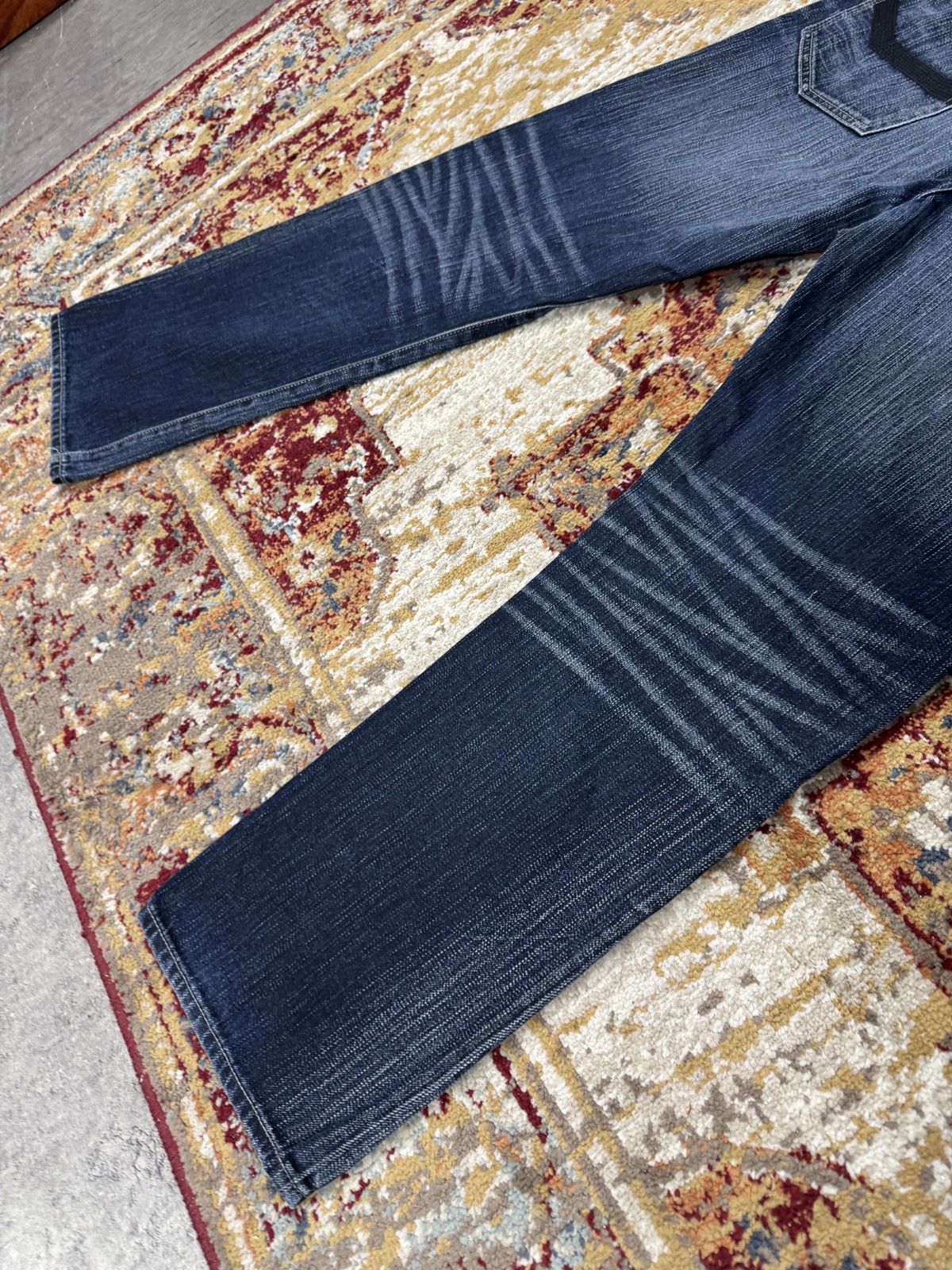 Other ᶠᵃⁿᶜʸᵍᵘʸ Vintage Baggy Washed Denim Jeans Wide leg Y2K Size US 30 / EU 46 - 7 Thumbnail