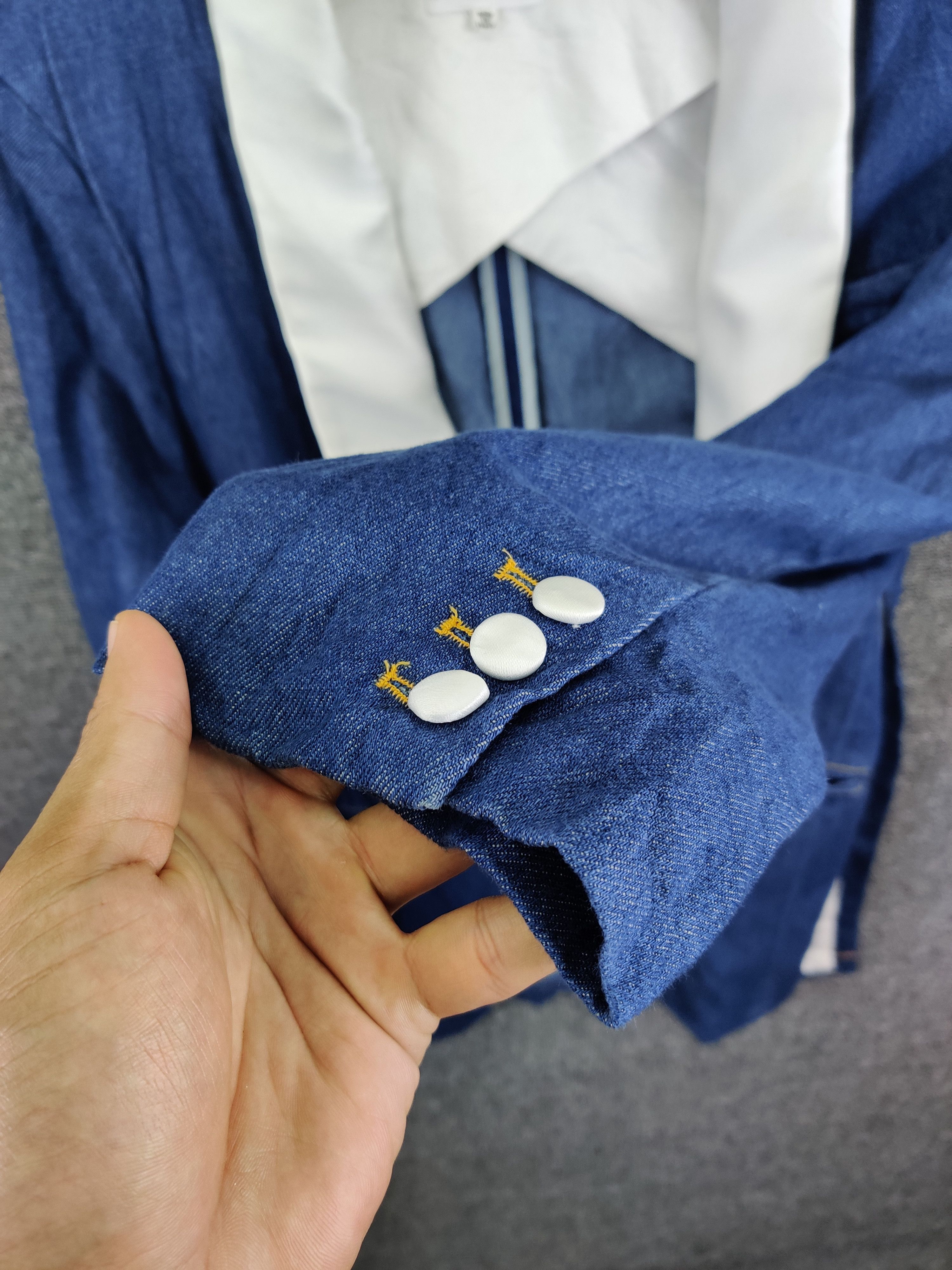 Maison Margiela Maison Margiela MM6 Denim Blazer Jacket Size US M / EU 48-50 / 2 - 15 Thumbnail