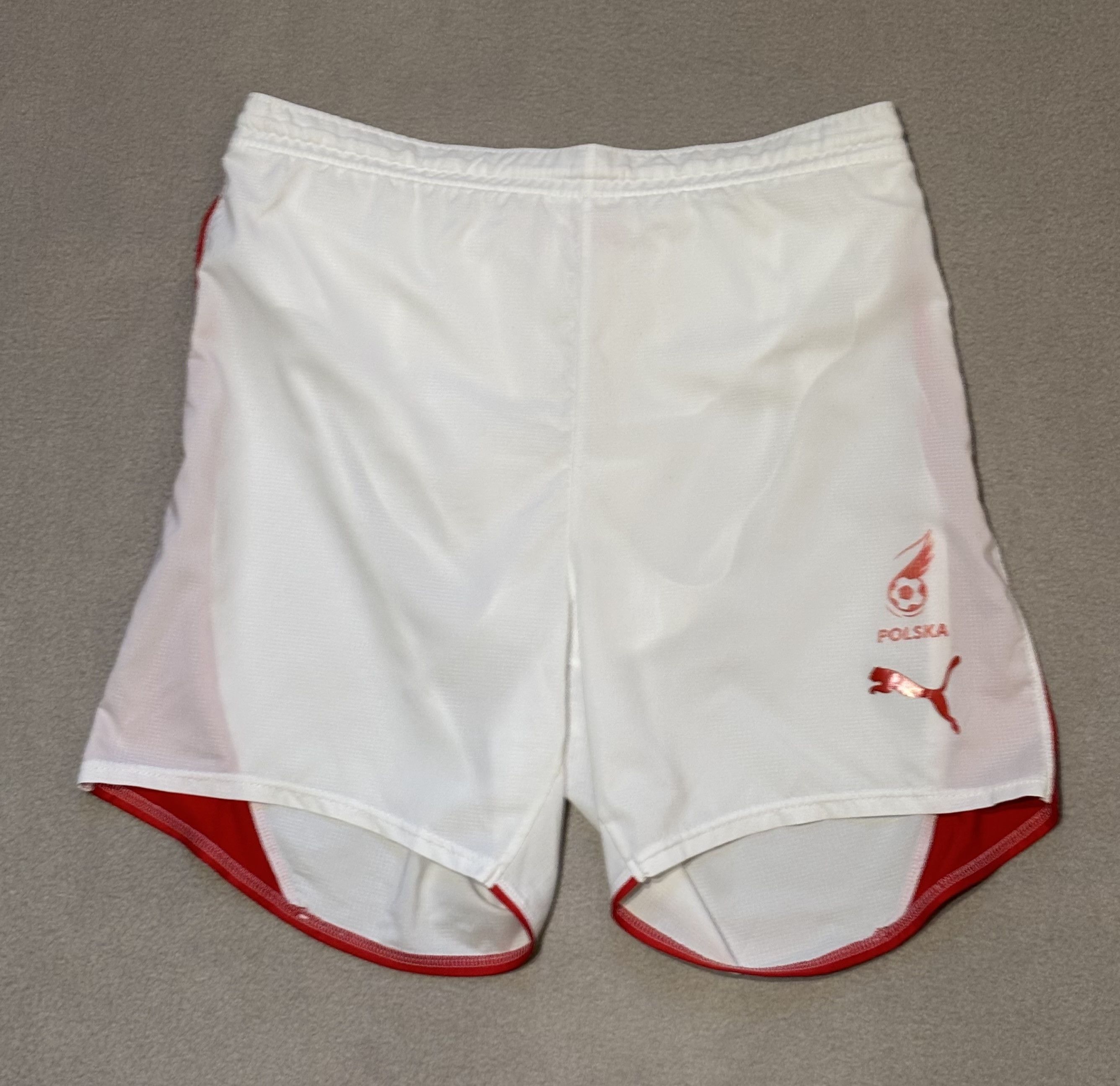 Puma Poland 2008 Puma Football Shorts Size L Size US 35 - 2 Thumbnail