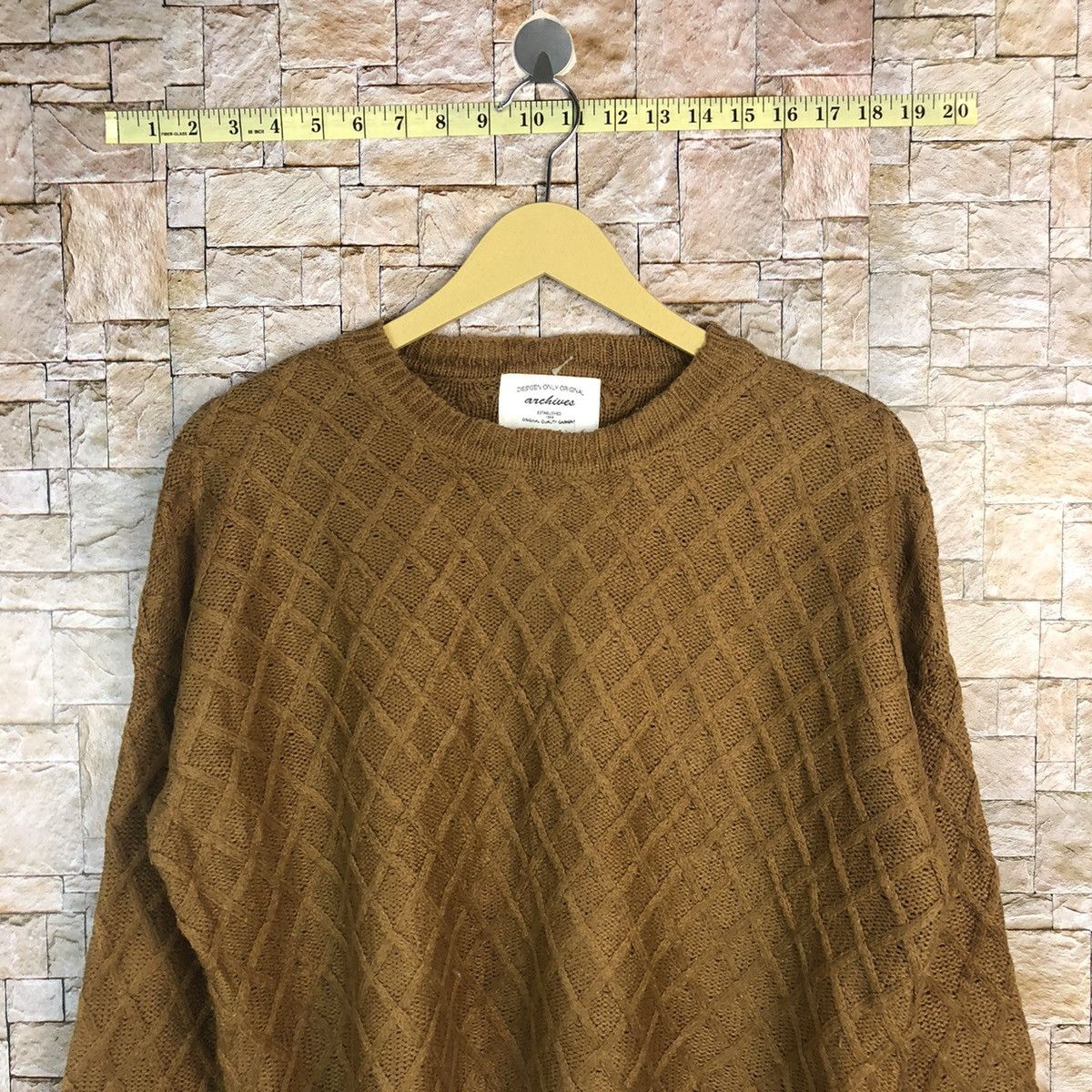 Vintage Archives Brown vintage Knitwear #A764 Size M / US 6-8 / IT 42-44 - 2 Thumbnail