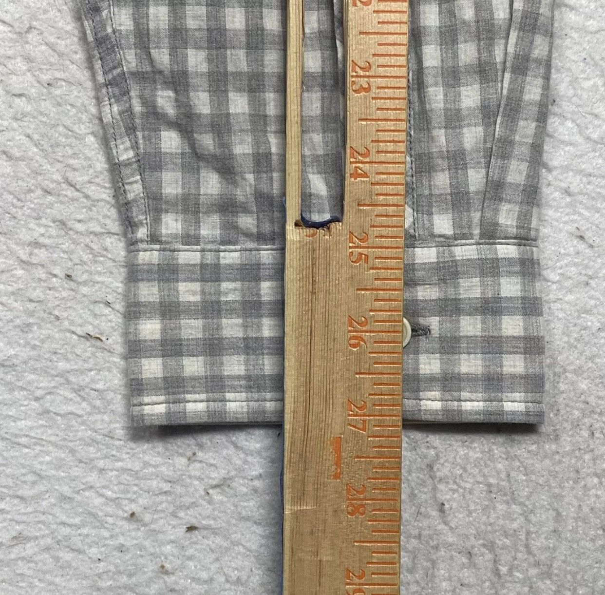 AG Adriano Goldschmied Adriano Goldschmied Shirt Mens XXL Gray Plaid Long Sleeve Size US XXL / EU 58 / 5 - 12 Thumbnail