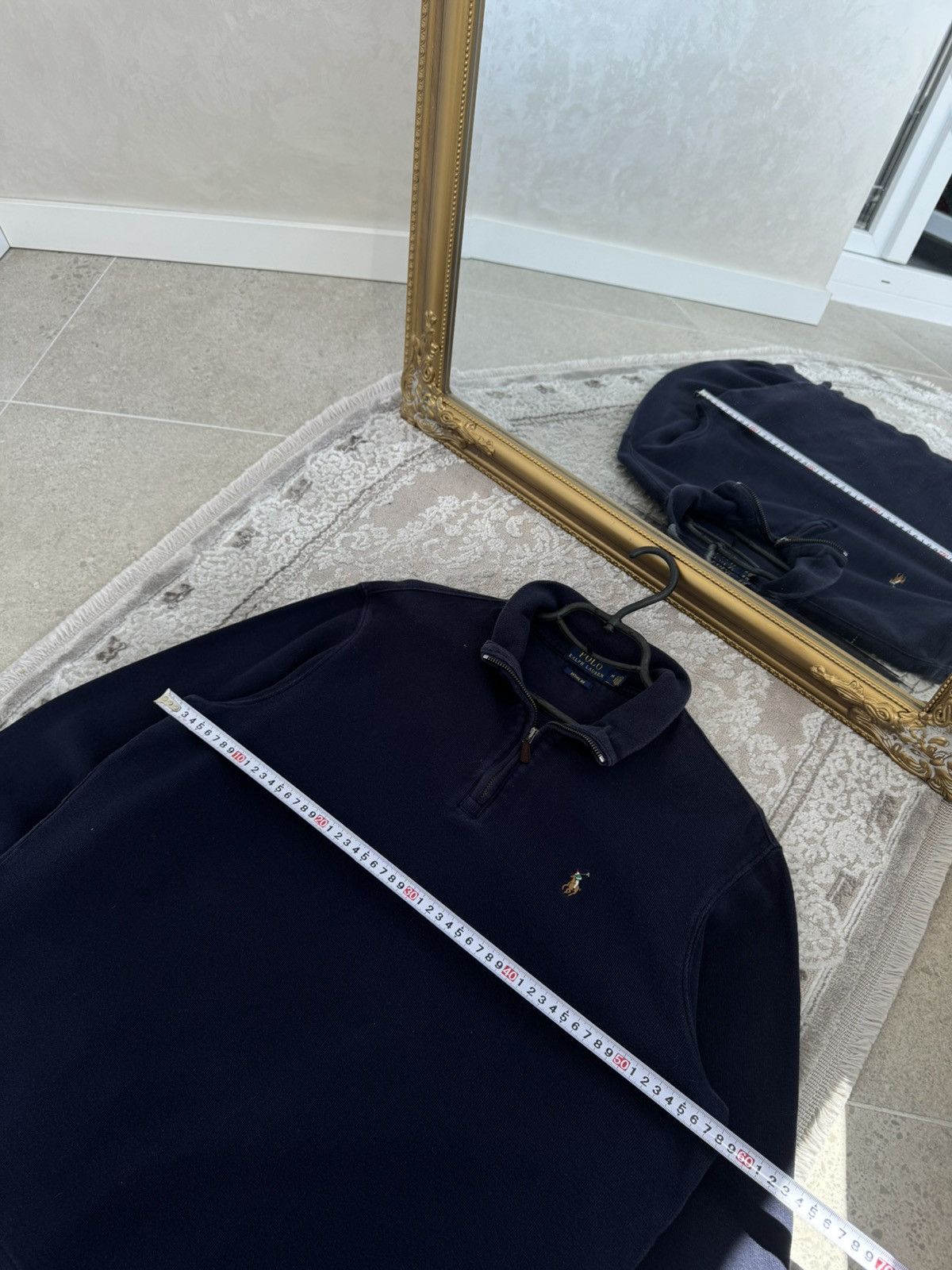 Polo Ralph Lauren Mens Vintage Polo Ralph Lauren 1/3 zip sweatshirt sweater Size US M / EU 48-50 / 2 - 9 Thumbnail