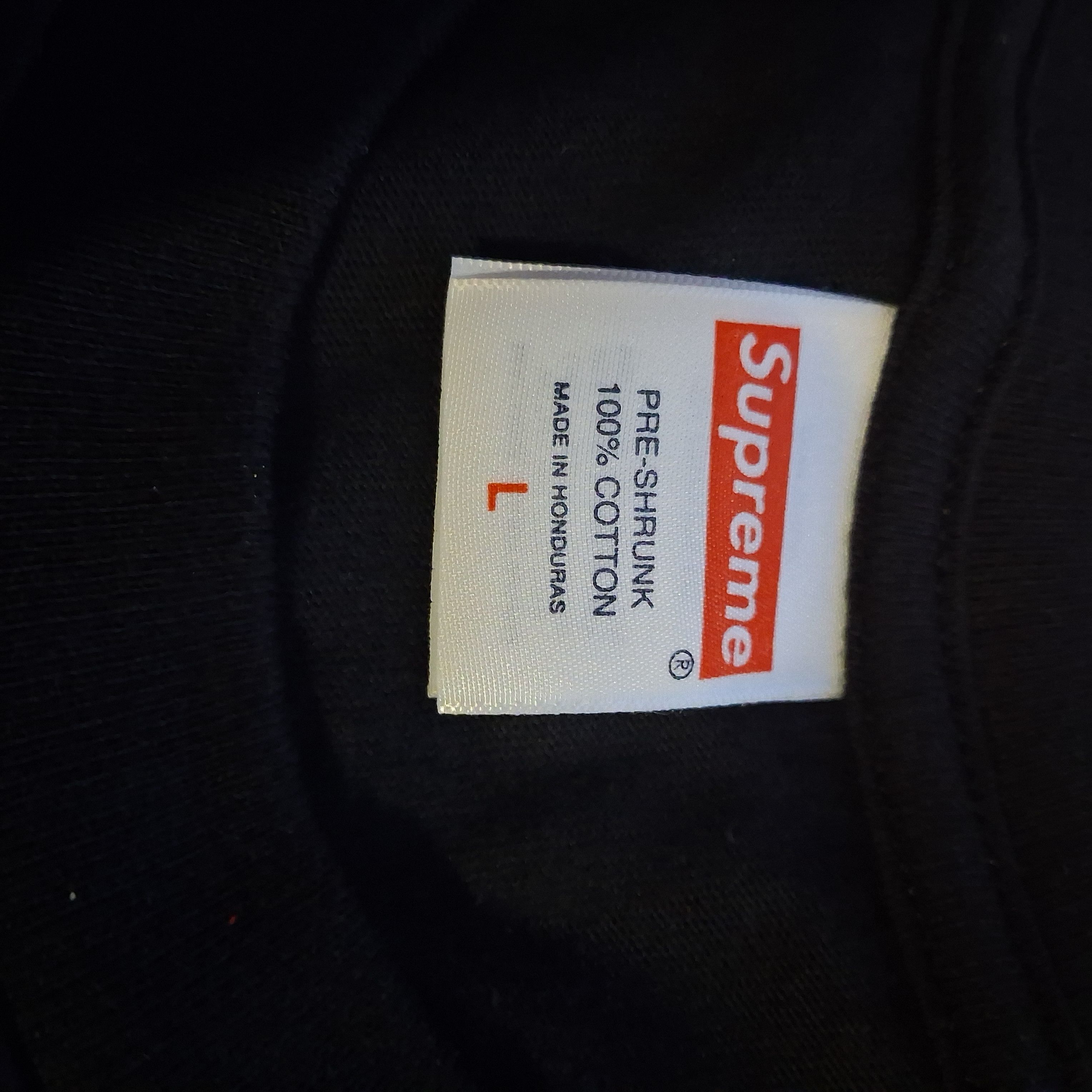 Supreme Supreme Arabic Box Logo Tee Black Size L DS Size US L / EU 52-54 / 3 - 4 Thumbnail
